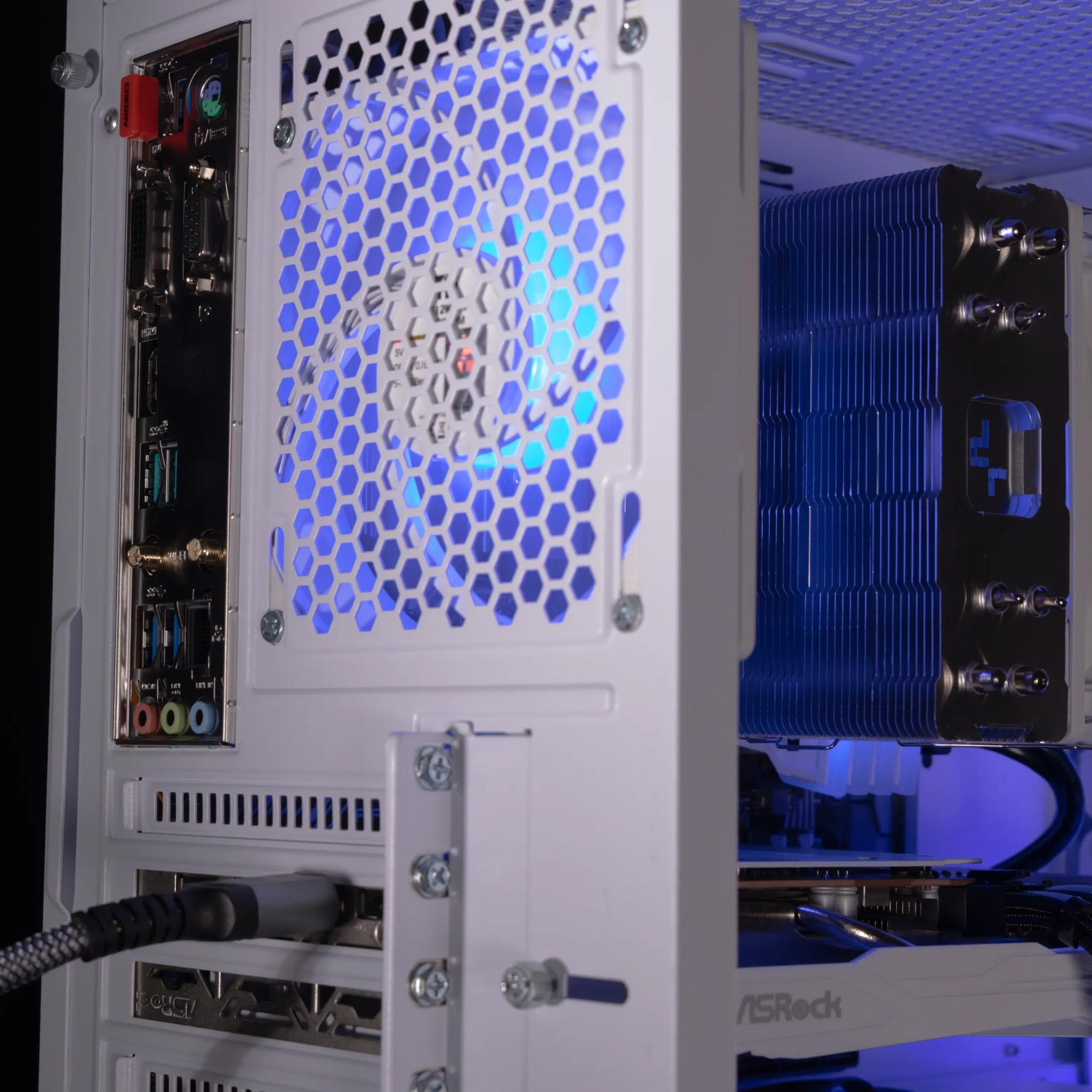 🧊 Glacier 🧊 AMD RX 6600 / AMD R5 4500 / 1TB NVME / 32GB DDR4 Ram / Air Cooler / Windows 11 Pro