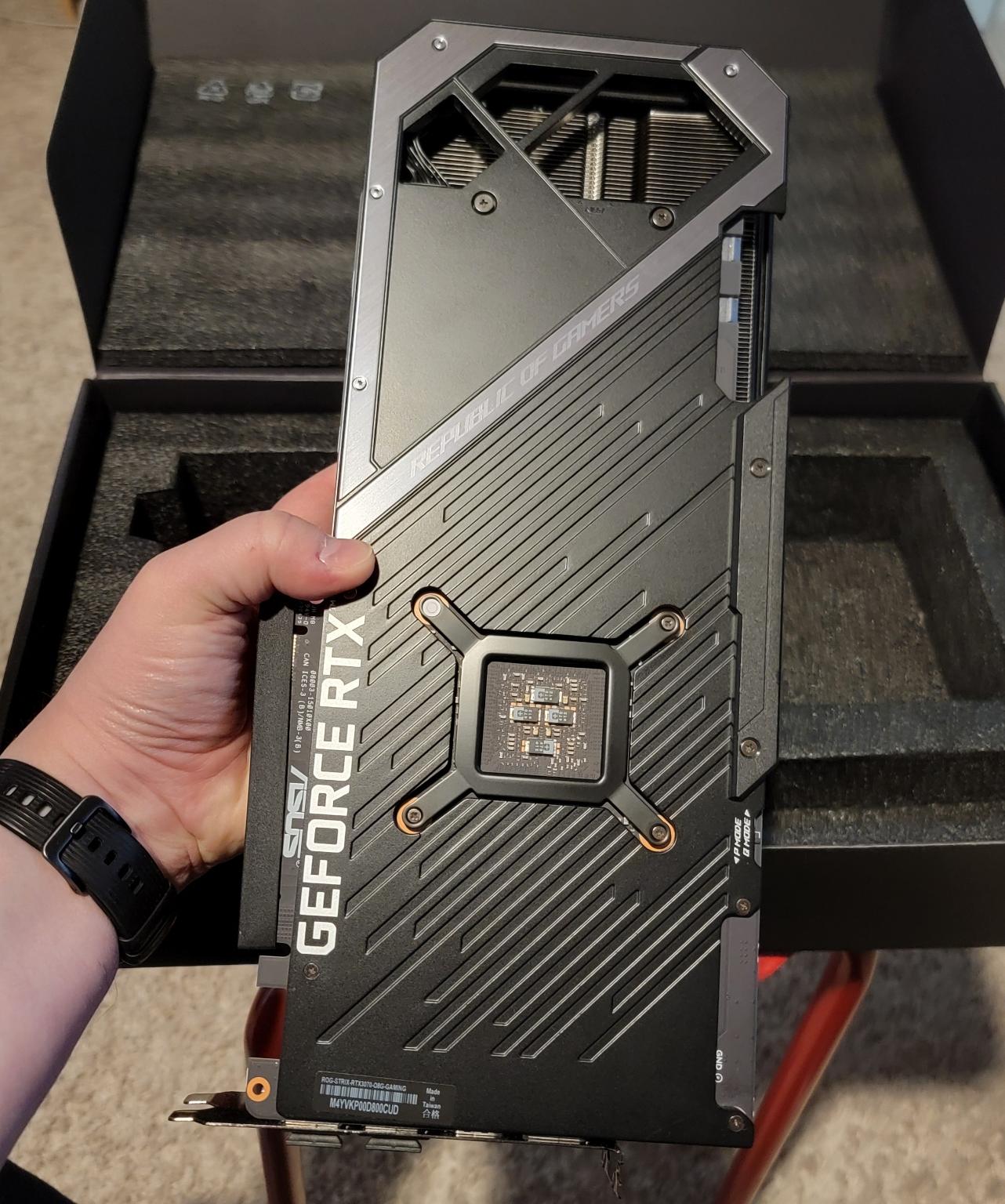 ROG Strix 3070 OC 8GB Aura Sync