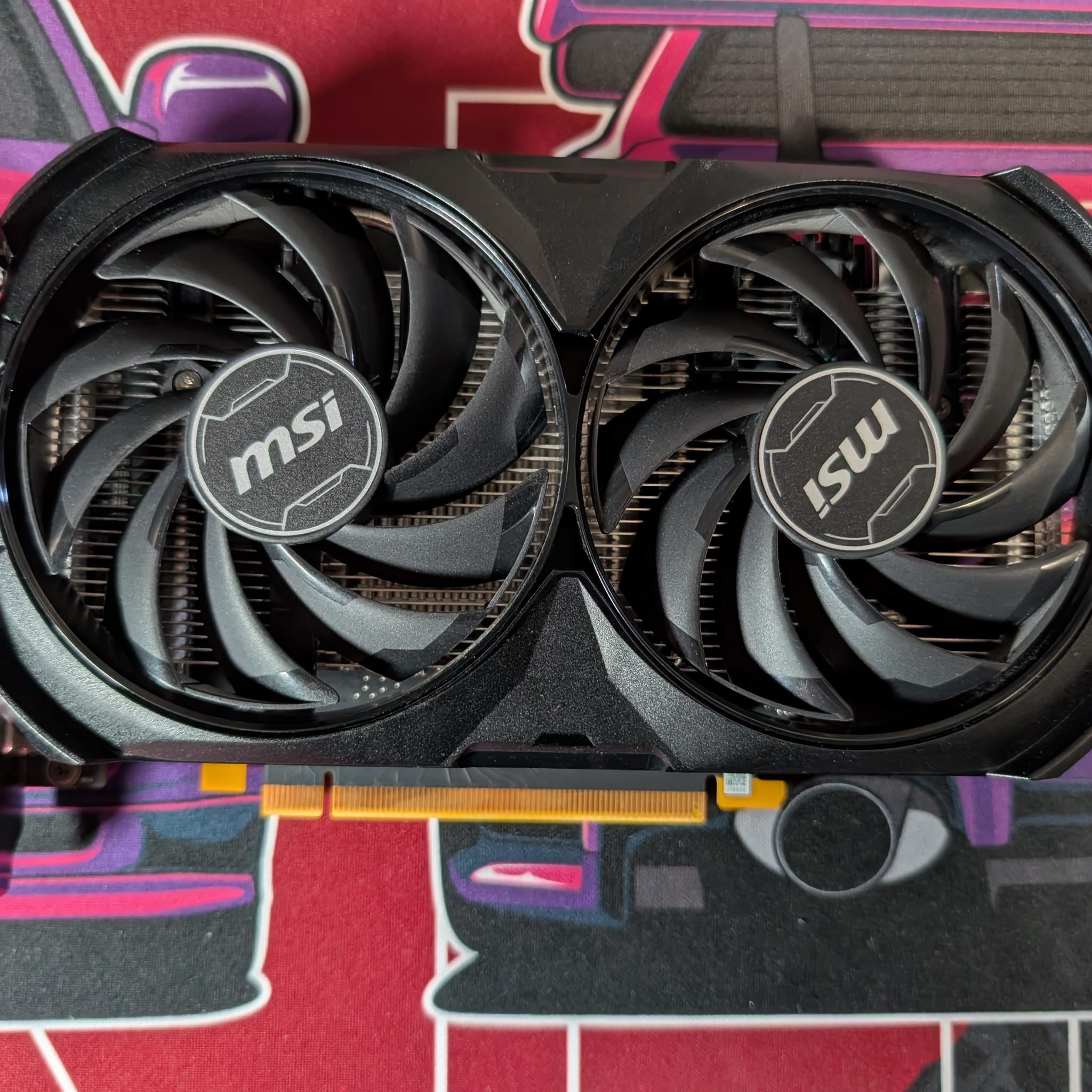 MSI GeForce RTX 4060 VENTUS 2X BLACK 8G OC