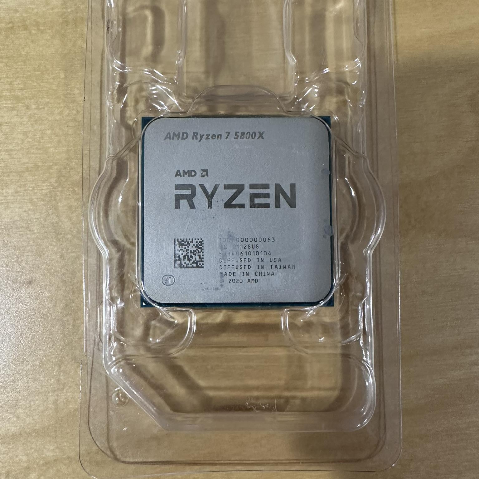 AMD Ryzen 7 5800X 8-Core 16-Thread CPU