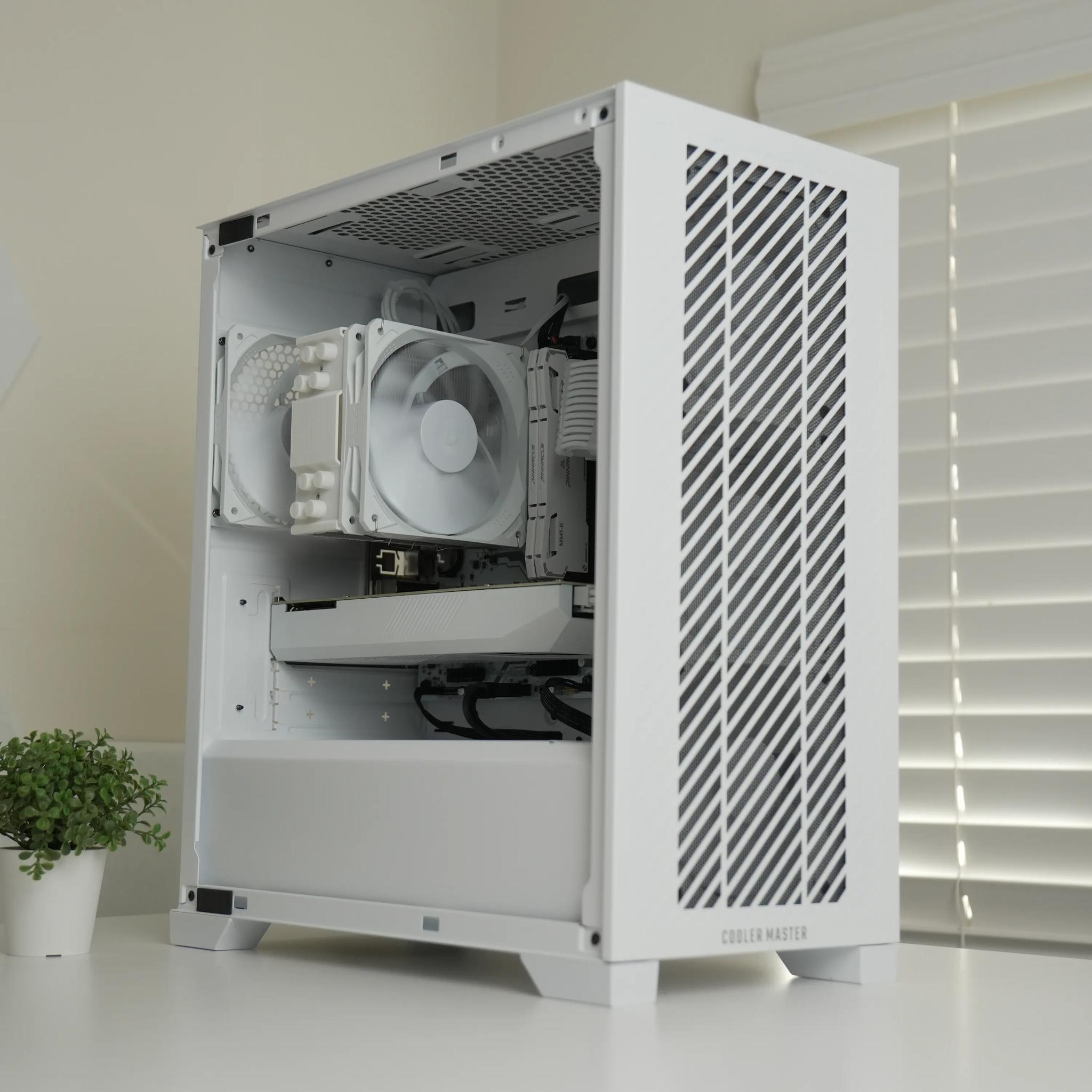 White Beauty Gaming PC | RTX 3070 | Ryzen 5 5600 | 32GB RAM | WIN 11 | WIFI |