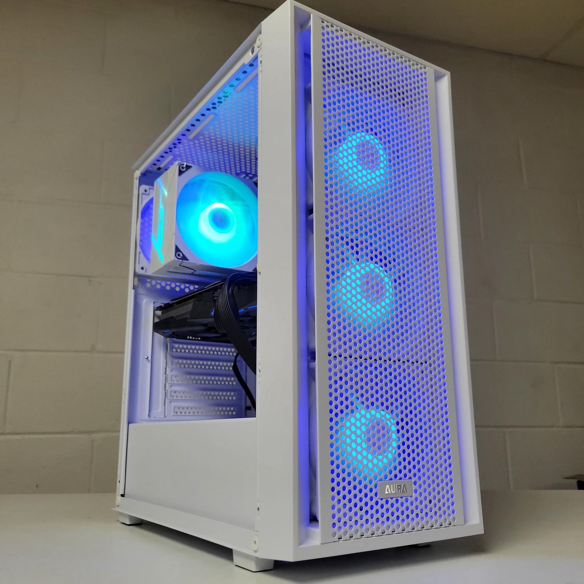 🔥🧊GTX 1080 8gb White Gaming PC🔥🧊 (Ryzen 5 3600//GTX 1080 8gb)