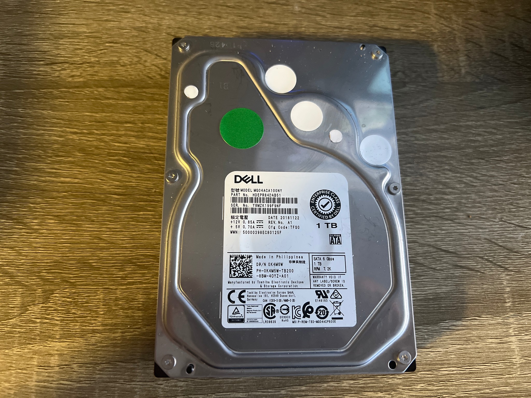 Dell 1TB HDD