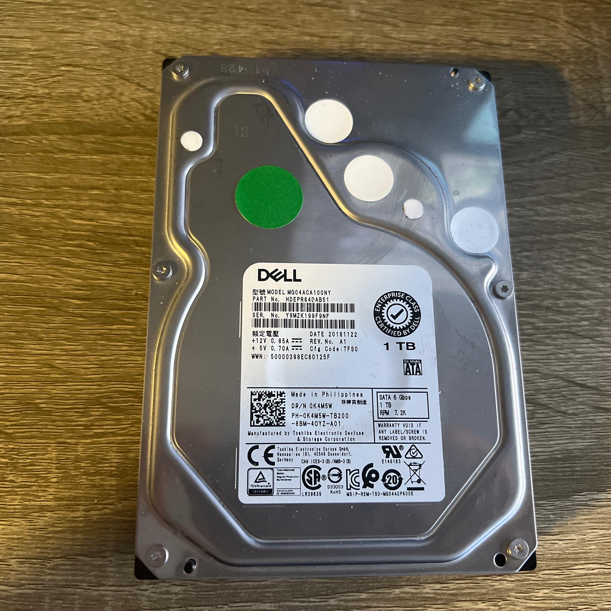 Dell 1TB HDD