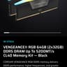 Corsair Vengeance RGB 64GB (2x32GB) 5200MHz CL40