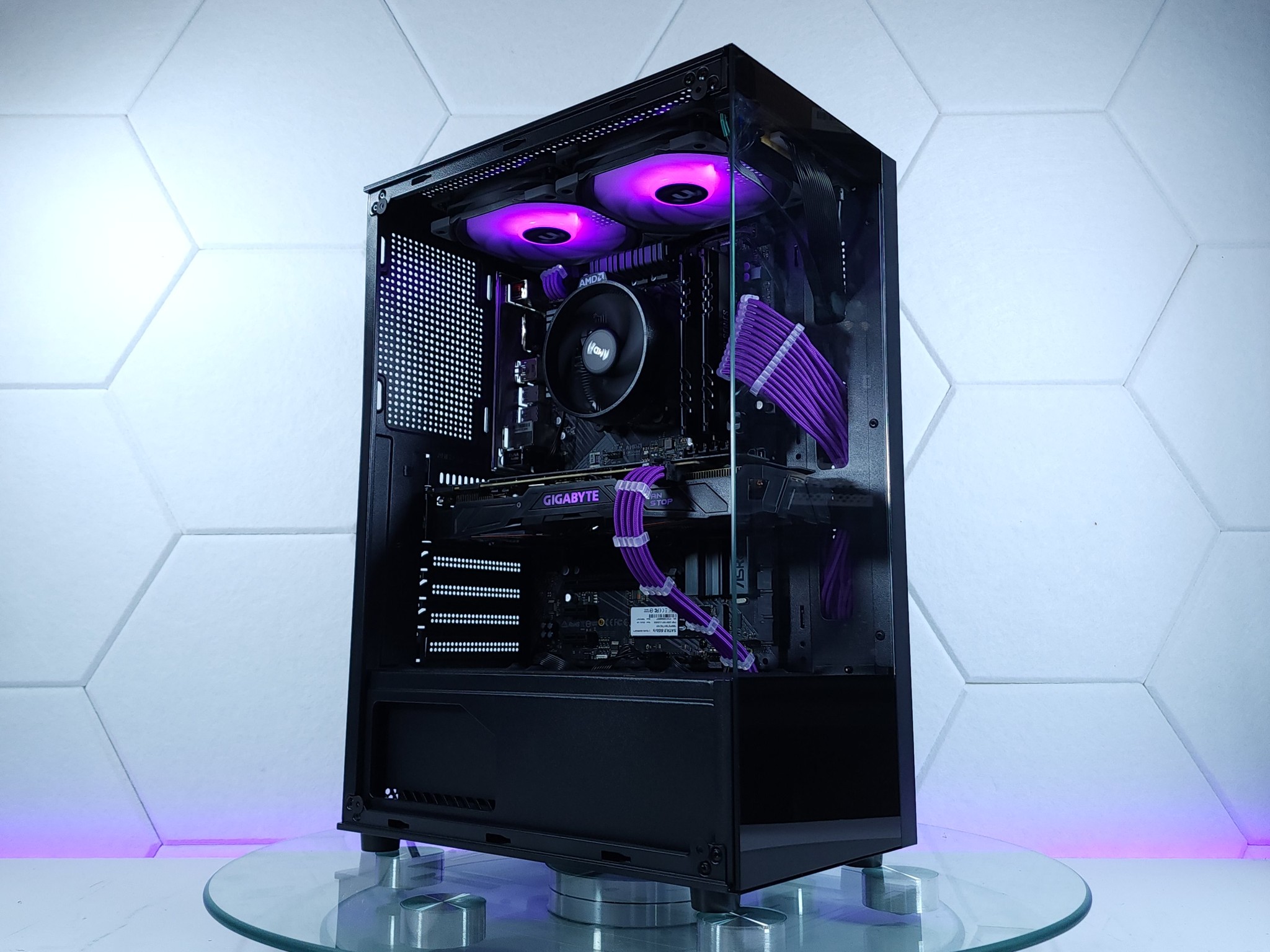 💜GTX 1070Ti●Ryzen 3 4100●1080p Gaming Computer