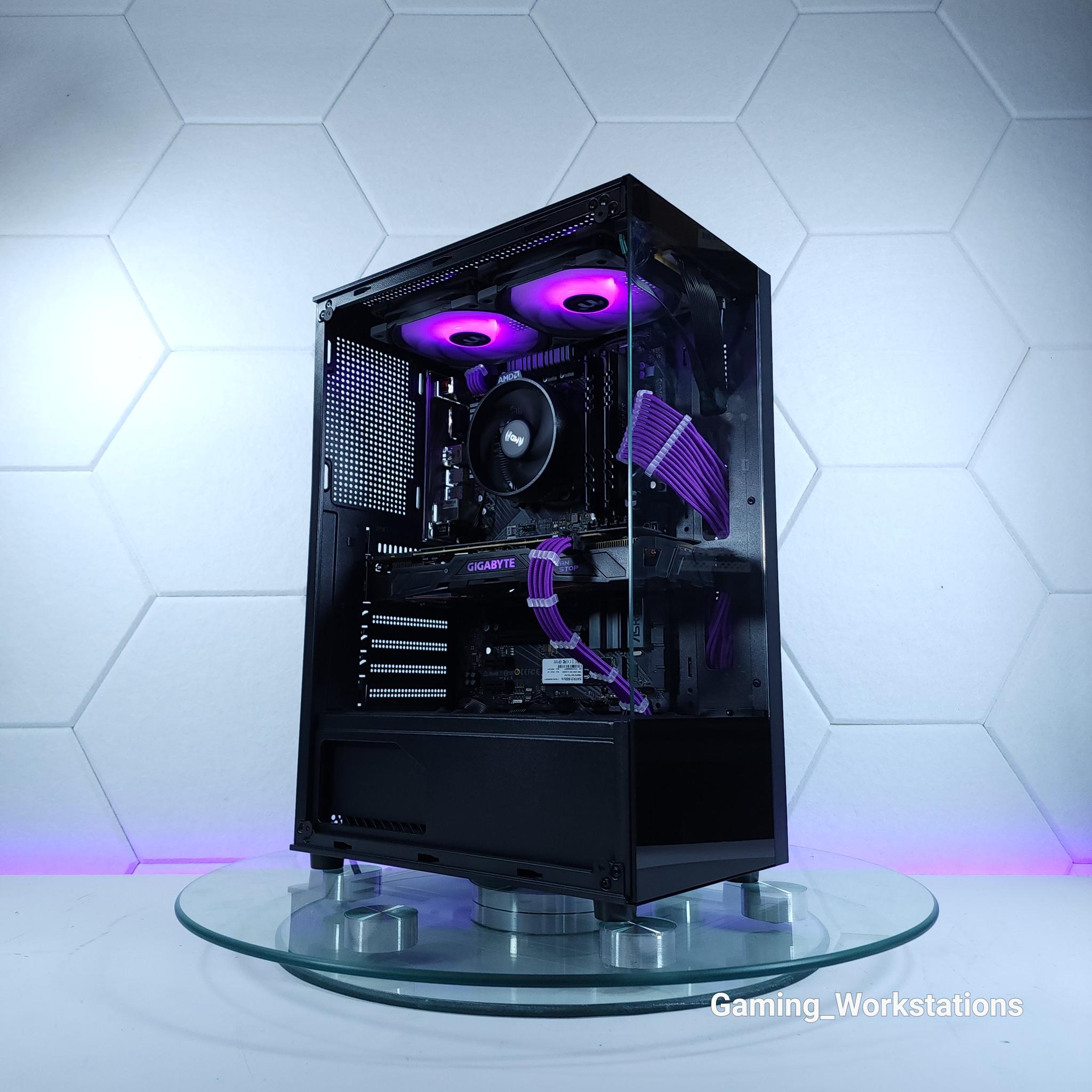 💜GTX 1070Ti●Ryzen 3 4100●1080p Gaming Computer