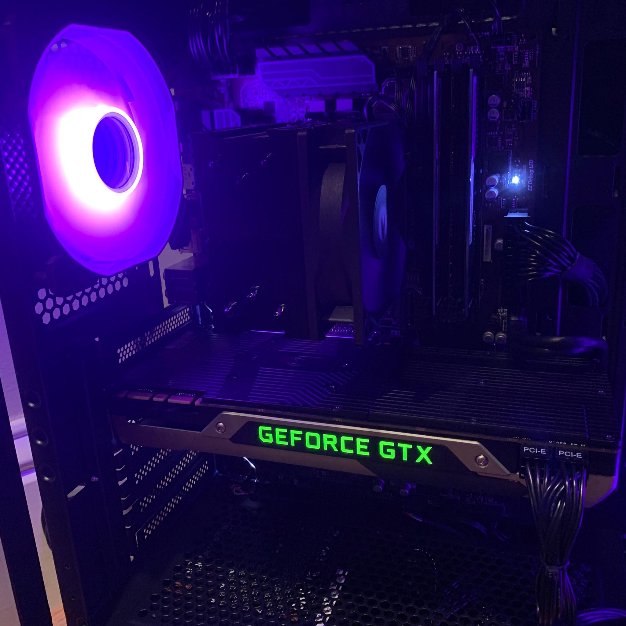 NVIDIA GTX 980 i5 7500 CUSTOM GAMING PC 16GB DDR4 512GB SSD RGB LIGHTING WINDOWS 10 INSTALLED