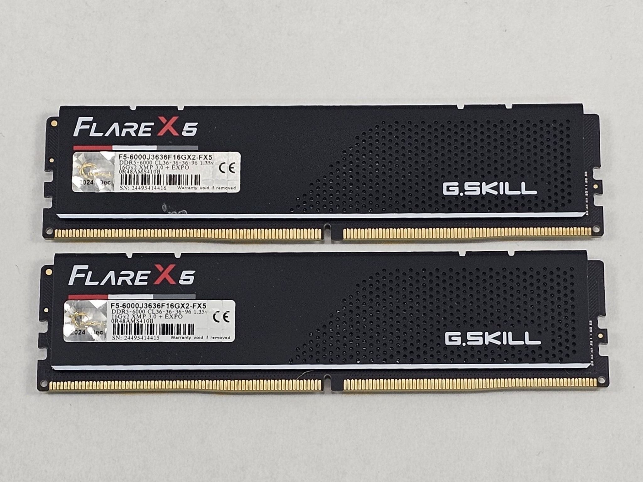 32GB DDR5 (2x16GB) CL36 6000MT/s G.Skill