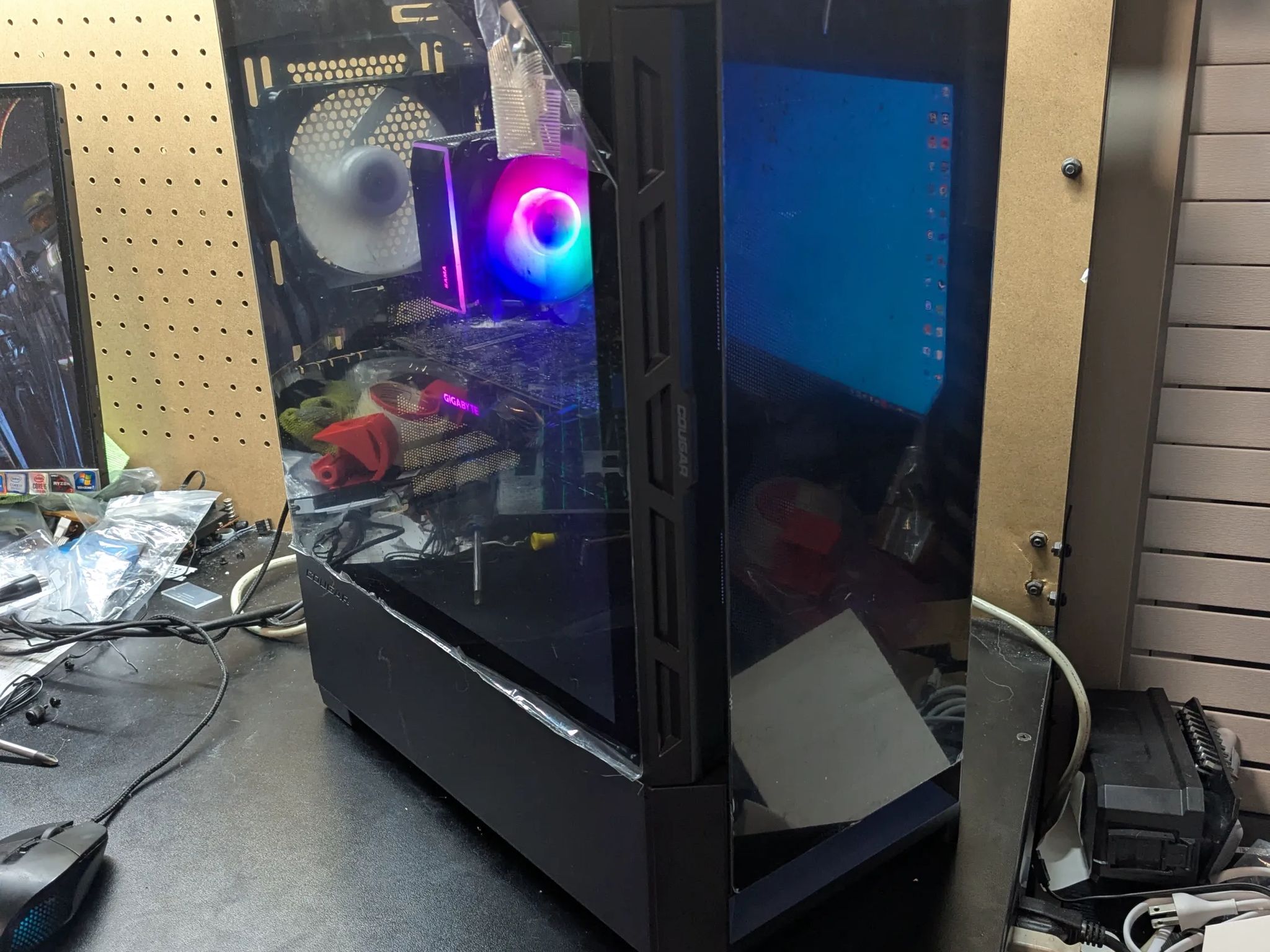Marvel Rivals Ready | Xeon (same as i7) , 16GB RAM, RX 480 8GB, 480GB SSD, Win10, RGB, Wifi