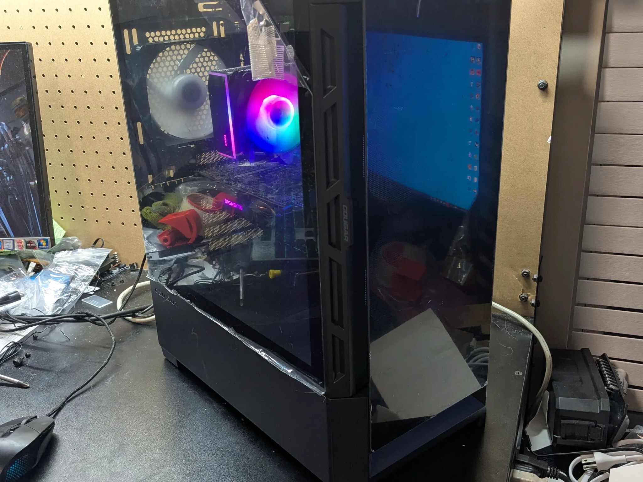 Marvel Rivals Ready | Xeon (same as i7) , 16GB RAM, RX 480 8GB, 480GB SSD, Win10, RGB, Wifi