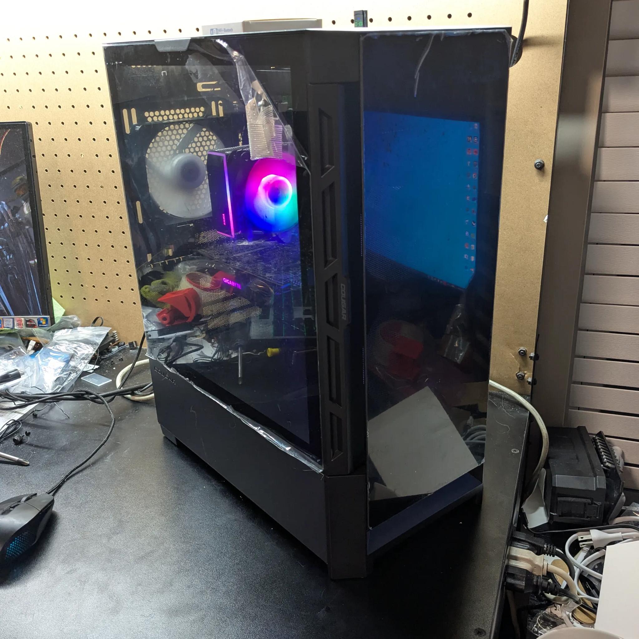 Marvel Rivals Ready | Xeon (same as i7) , 16GB RAM, RX 480 8GB, 480GB SSD, Win10, RGB, Wifi