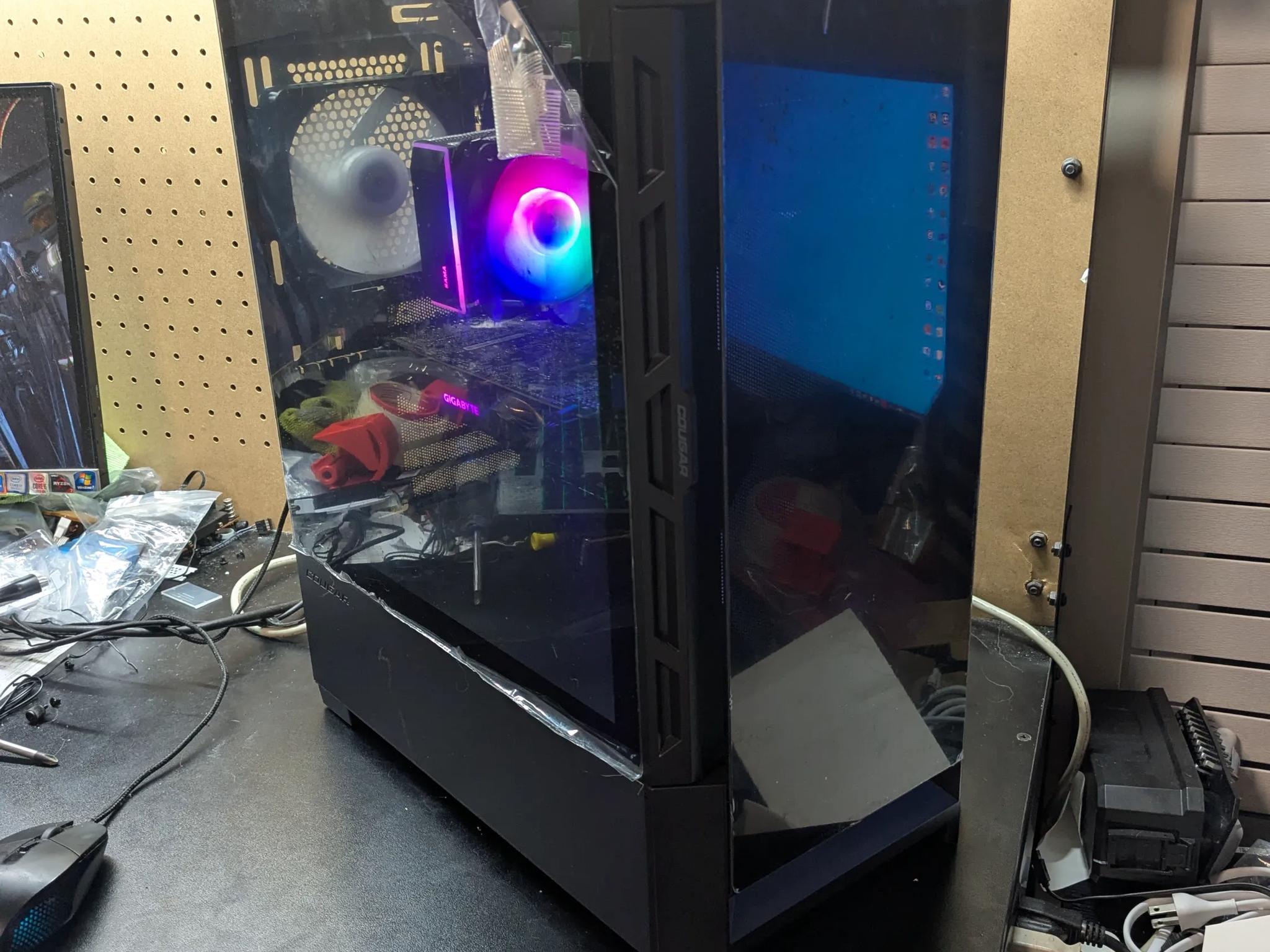 Marvel Rivals Ready | Xeon (same as i7) , 16GB RAM, RX 480 8GB, 480GB SSD, Win10, RGB, Wifi