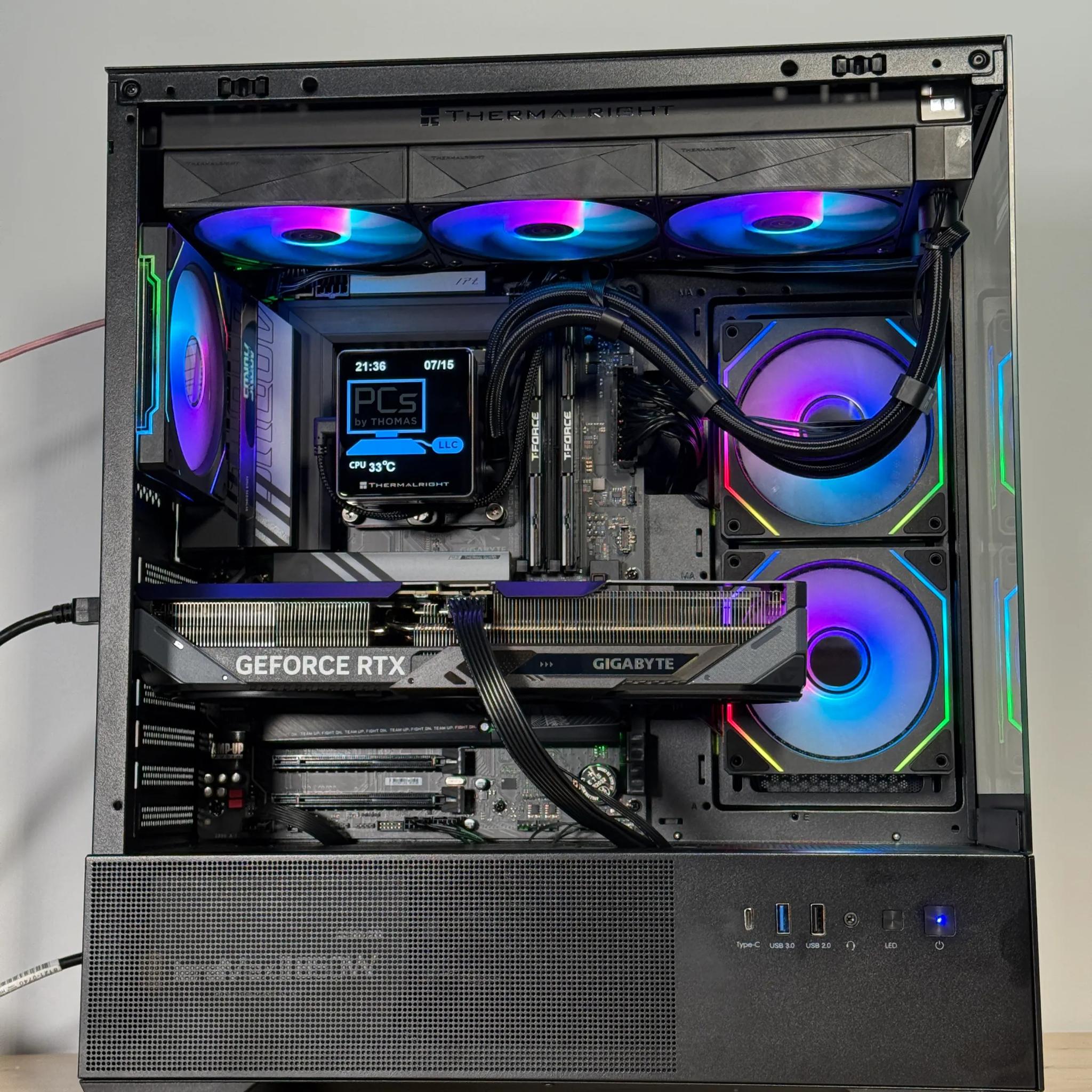 RTX 5070 Intel Core Ultra 7 265k Gaming/Workstation PC
