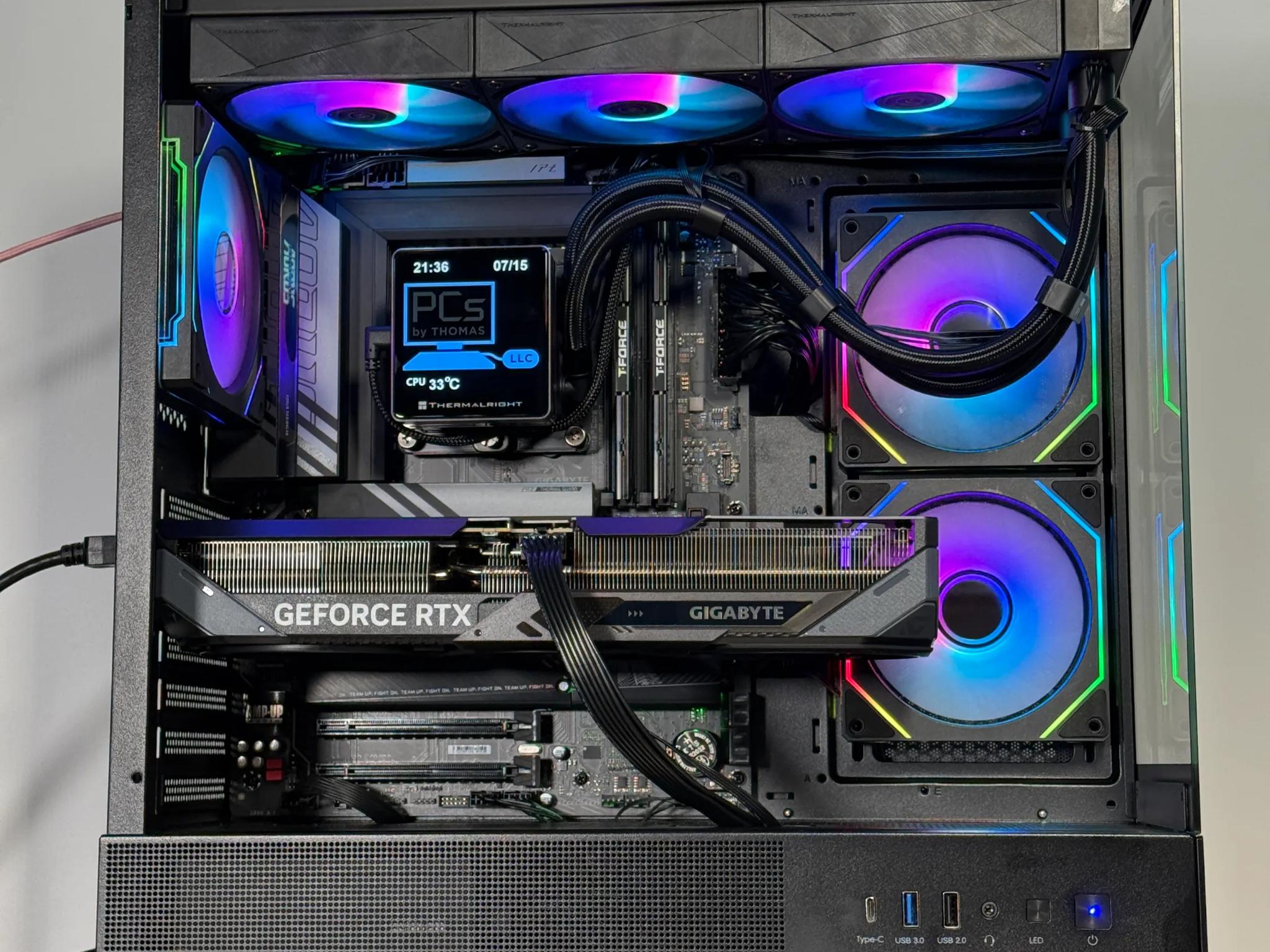 RTX 5070 Intel Core Ultra 7 265k Gaming/Workstation PC