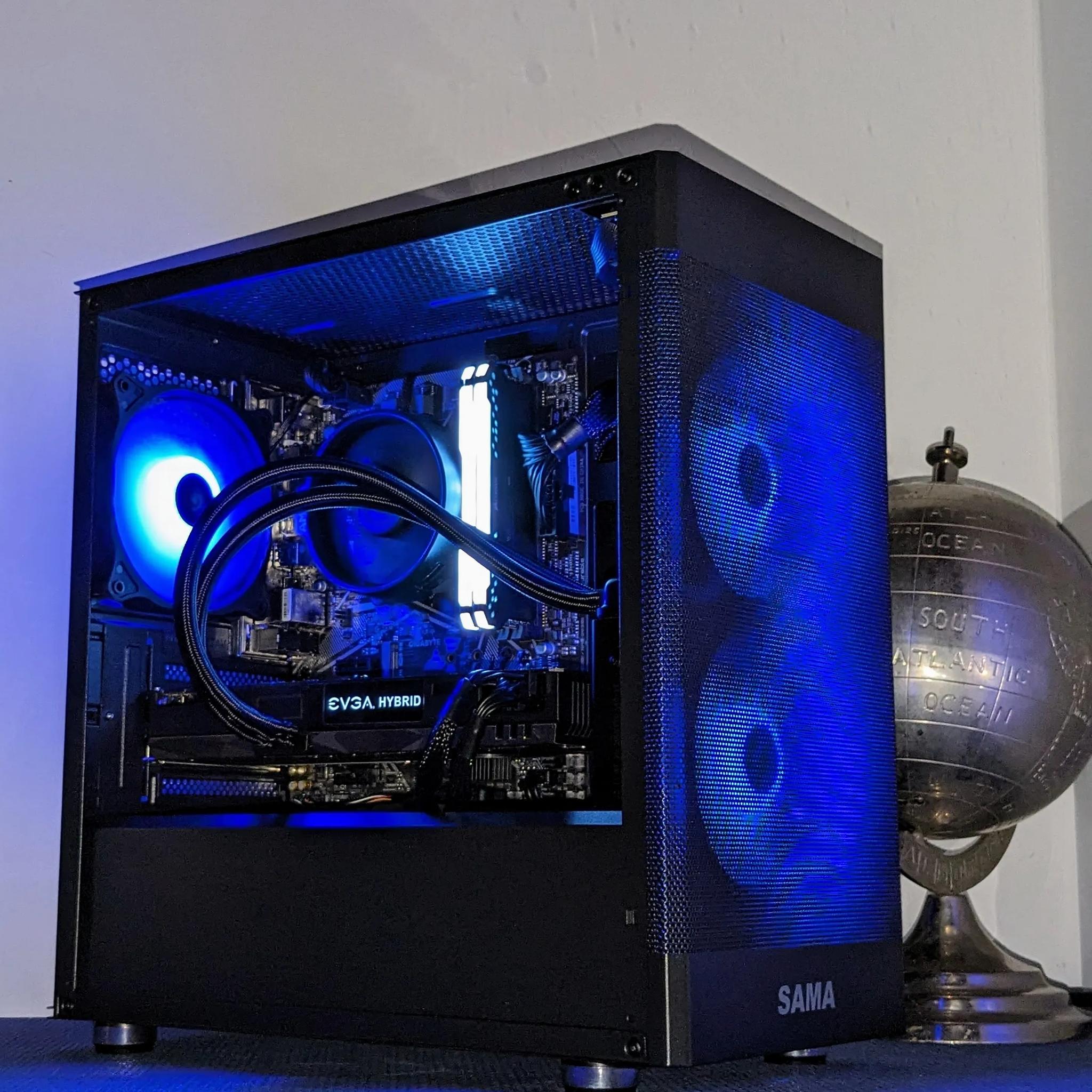 Dark Nitro(Hybrid)(💦+⚡️)| GTX1080 8GB| Ryzen 5| 16GB DDR4 RAM| 750GB Samsung EVO| Windows 11