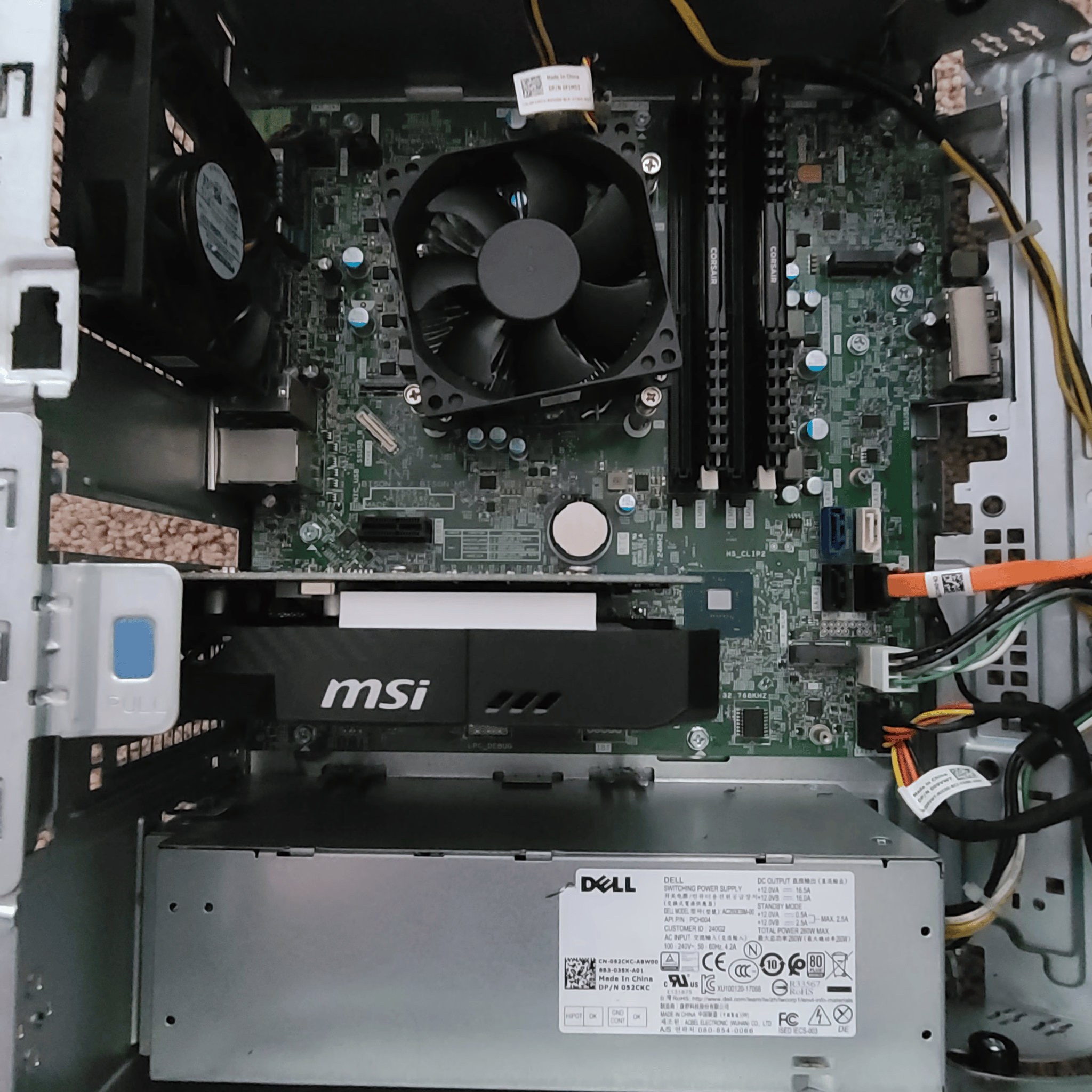 SPICY Dell Optiplex 7060 i7-8700 + MSI GTX 1050 2GB Frame shredder!