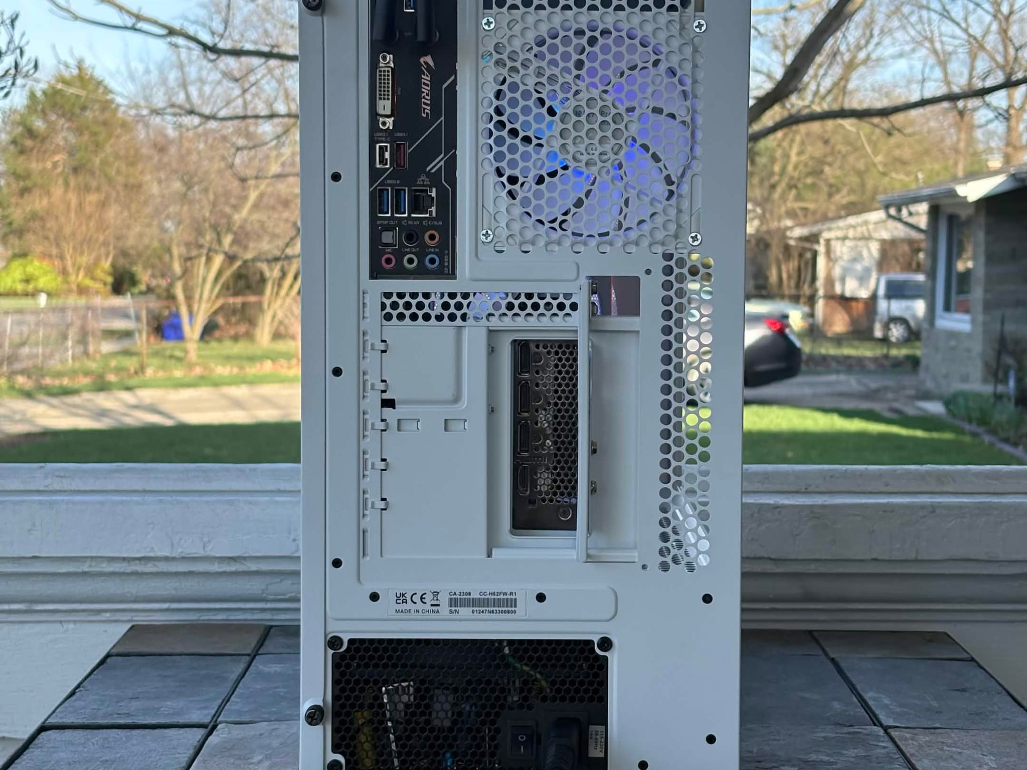 🐈‍⬛ Black Cat Customs “White Phantom” Gaming PC  Ryzen 7 3700X | RTX 3060 Ti | 16GB RGB | 1TB NVMe