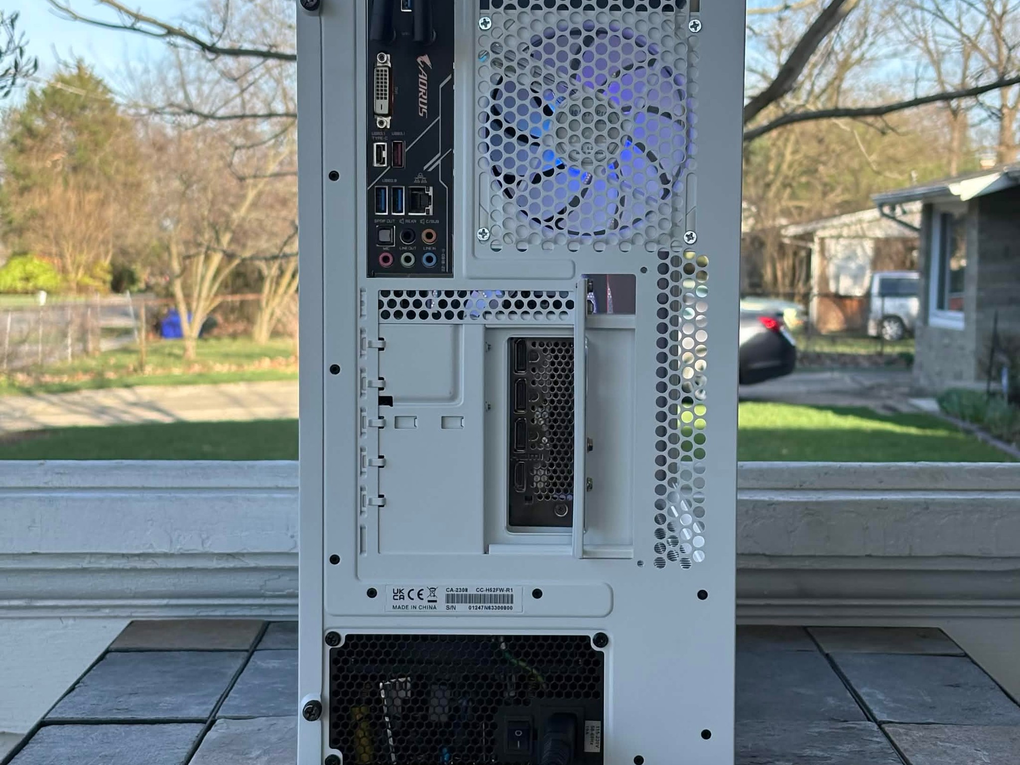 🐈‍⬛ Black Cat Customs “White Phantom” Gaming PC  Ryzen 7 3700X | RTX 3060 Ti | 16GB RGB | 1TB NVMe