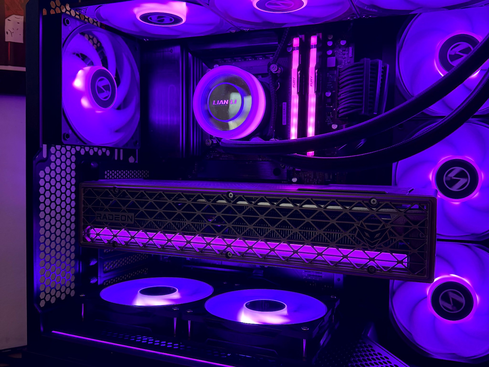 Dark Singularity II - RX 9070 XT | Ryzen 7 9800x3d | 32G @6000 MT/sec | 2TB NVME | 1000 W Platinum