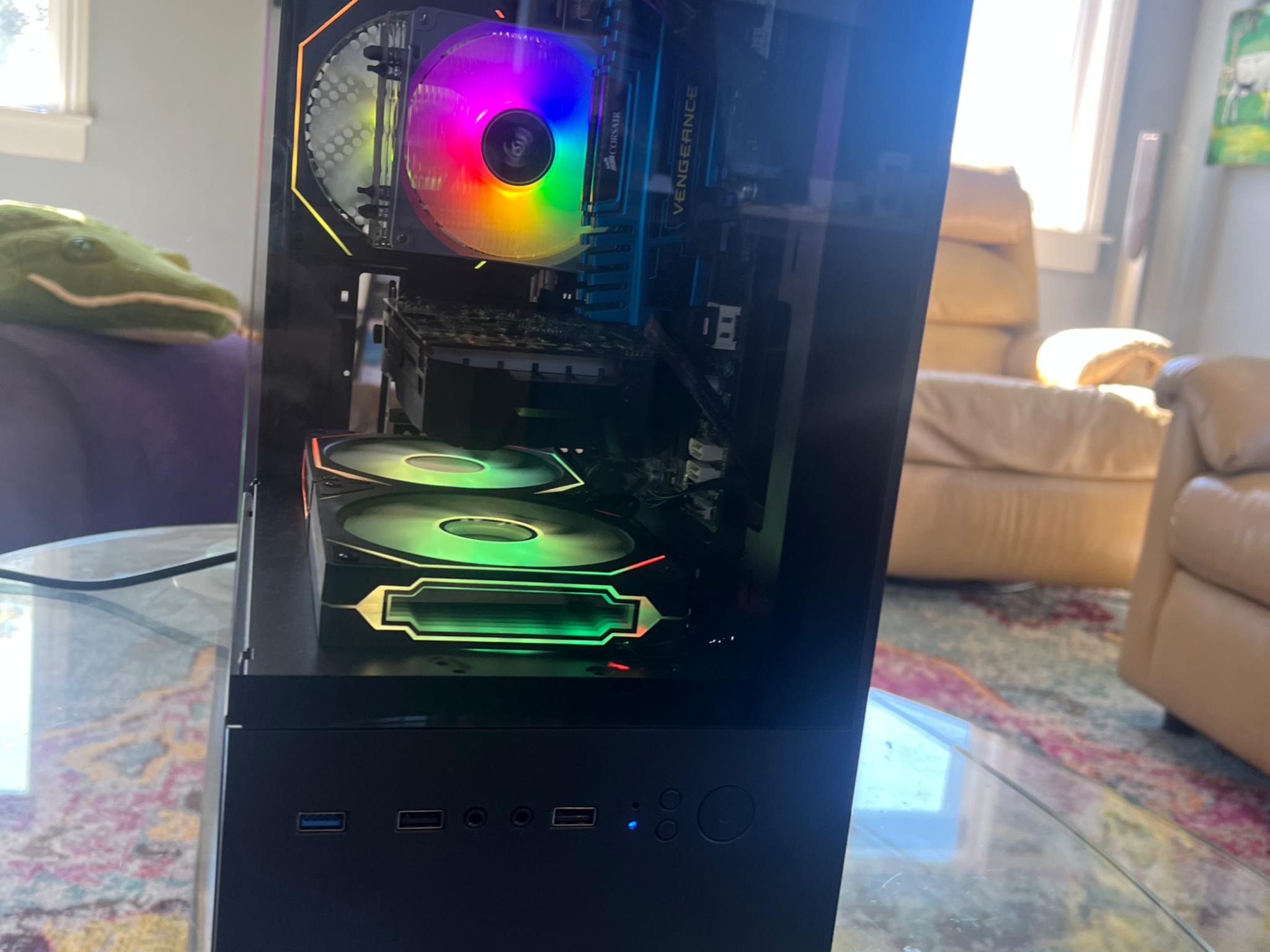 RGB Gaming PC- Gtx 1050- i3- 512GB SSD