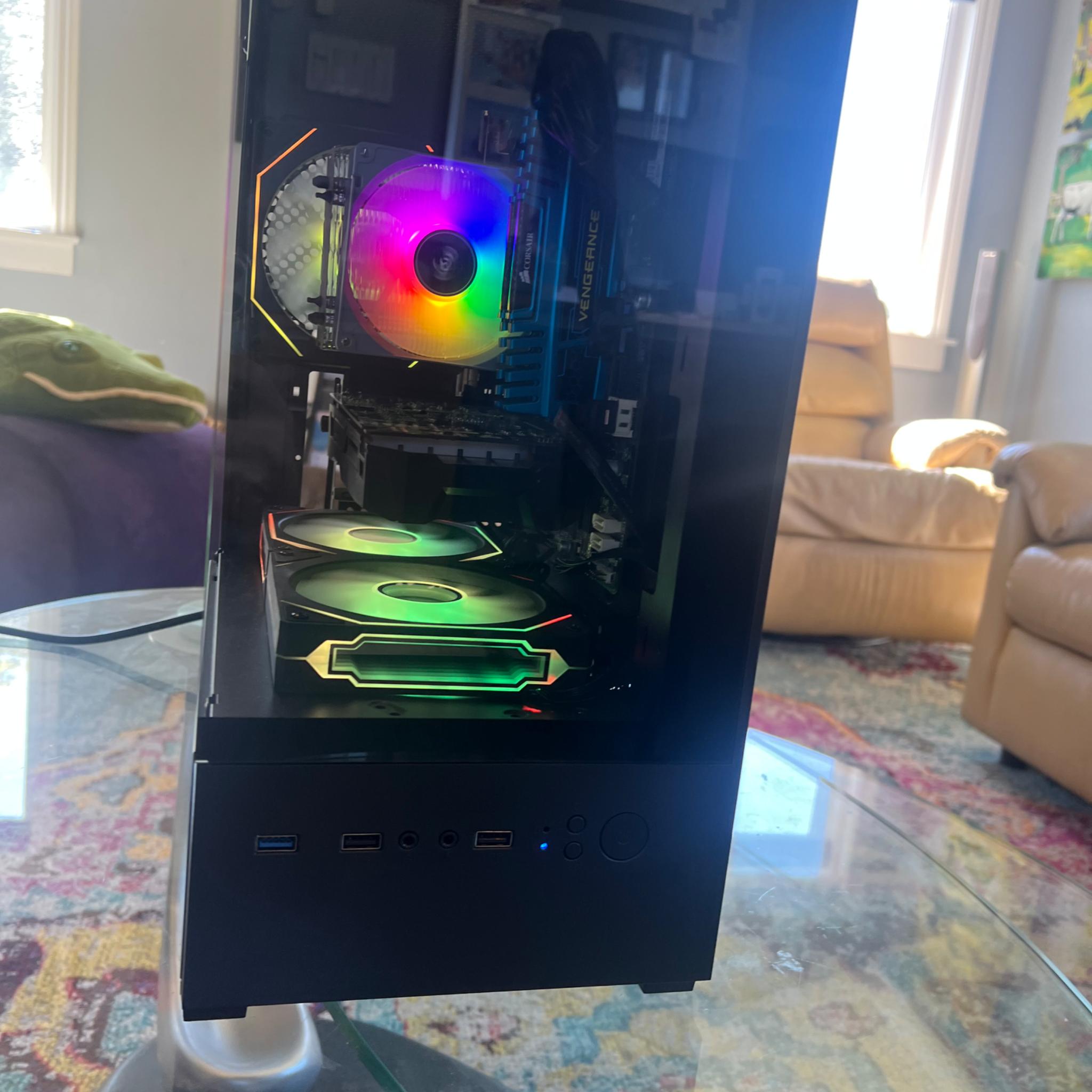 RGB Gaming PC- Gtx 1050- i3- 512GB SSD