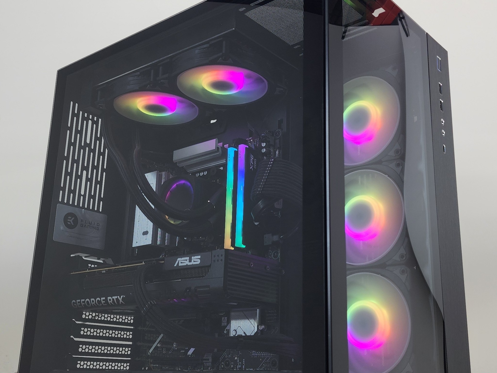 Gaming PC Ryzen 7 7800X3D 32GB RAM 1TB SSD RTX 5060  8GB Windows 11 Computer