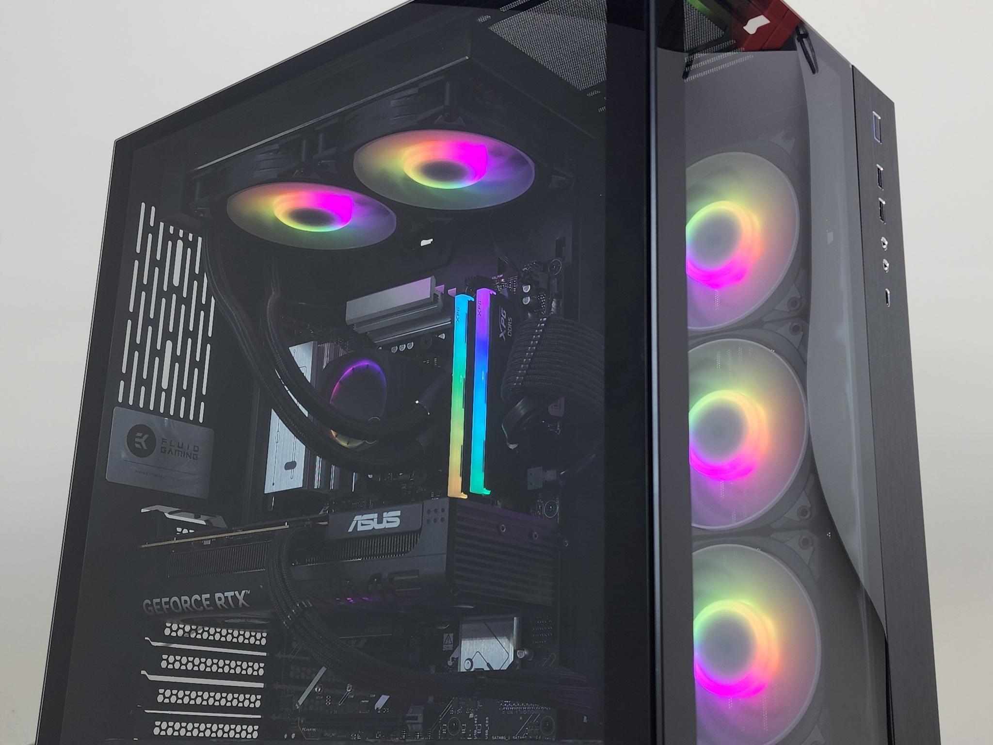 Gaming PC Ryzen 7 7800X3D 32GB RAM 1TB SSD RTX 5060  8GB Windows 11 Computer
