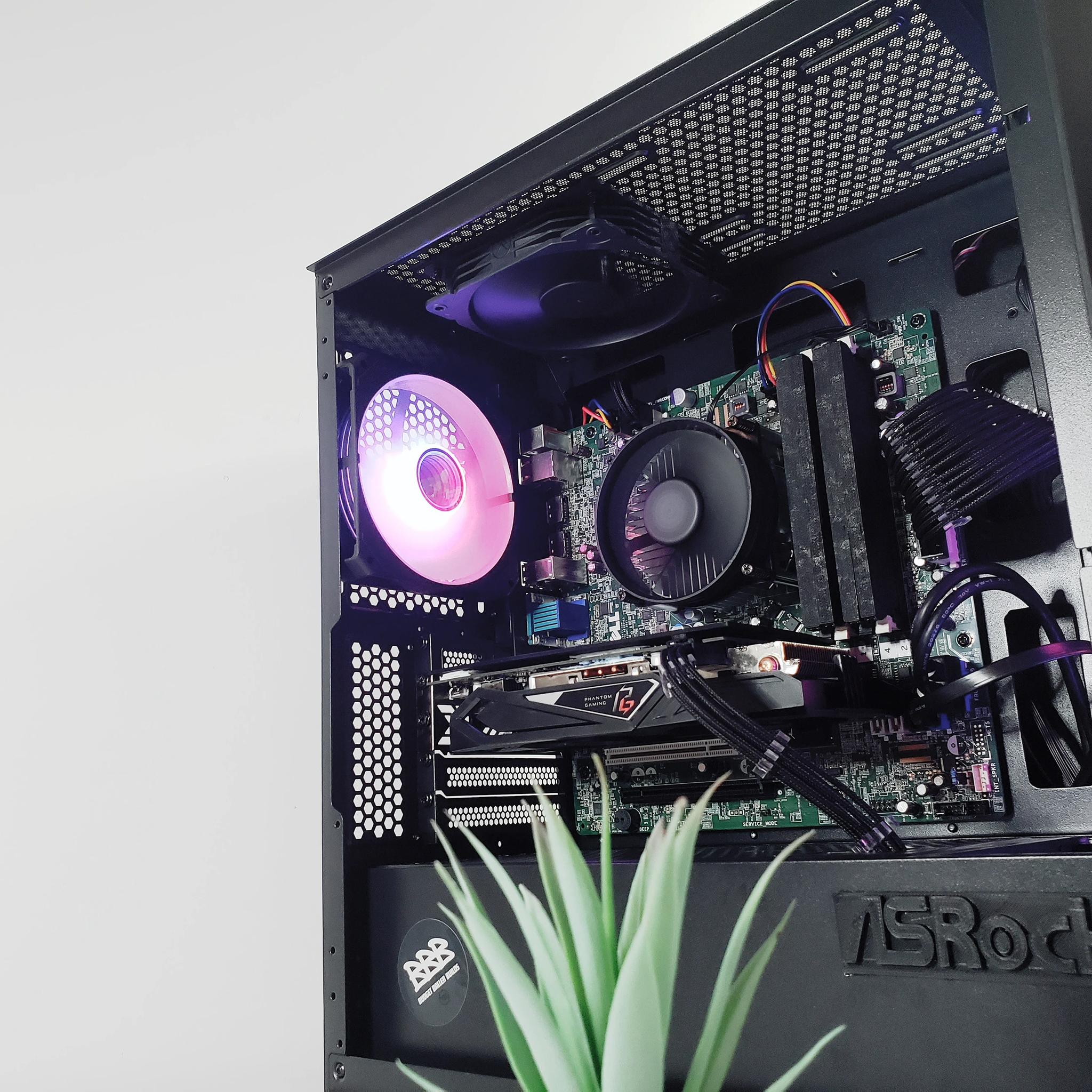 🚨 Budget Gaming PC | ⚙️RX570 | Custom RGB ✨ |
