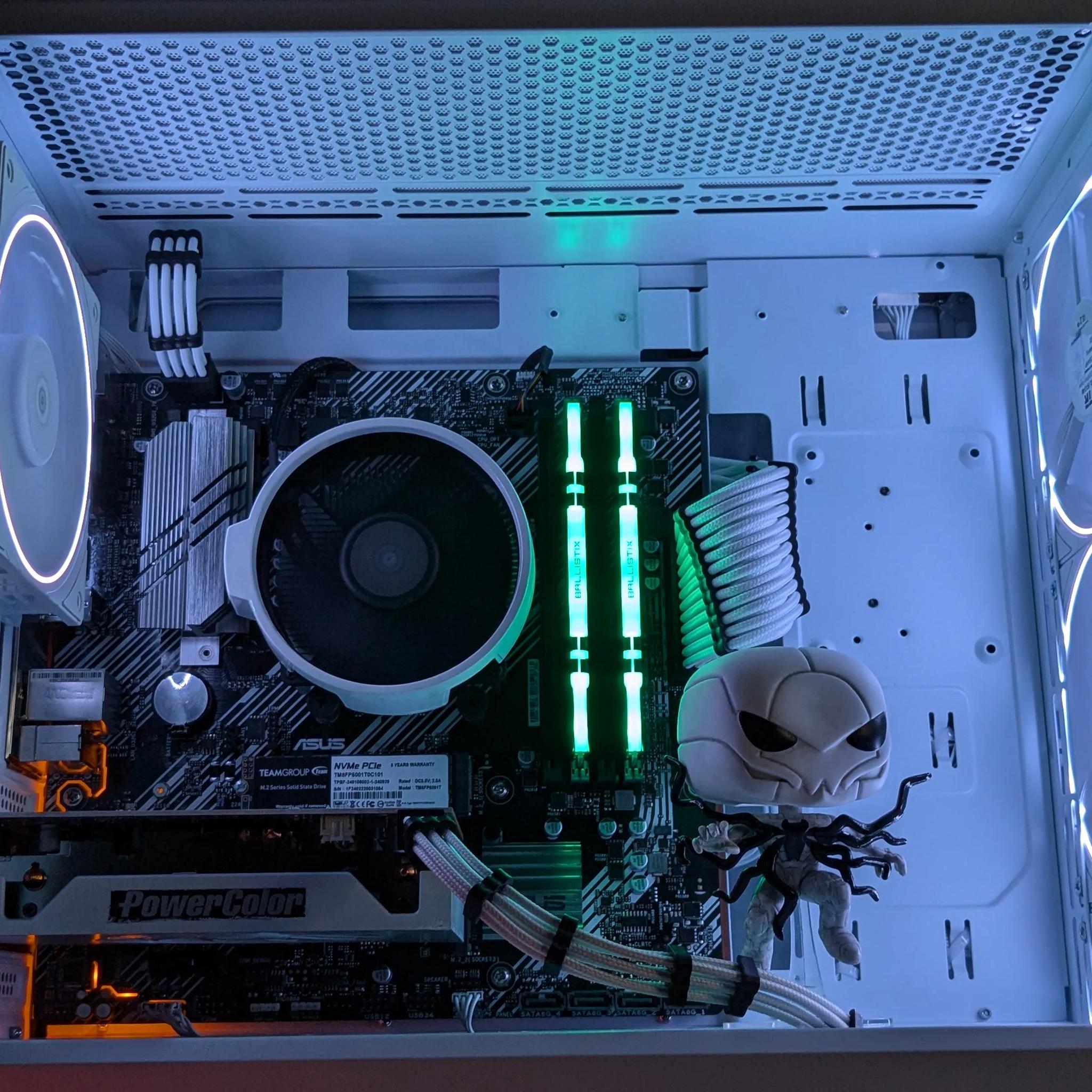 ⚪️⚫️🗯️“P0iSoN” (S:1/E:2)| Ryzen 5@4.3GHz| 6500XT 16GB DDR4(ARGB)| 1TB NVMe PCIE| Windows 11 Pro