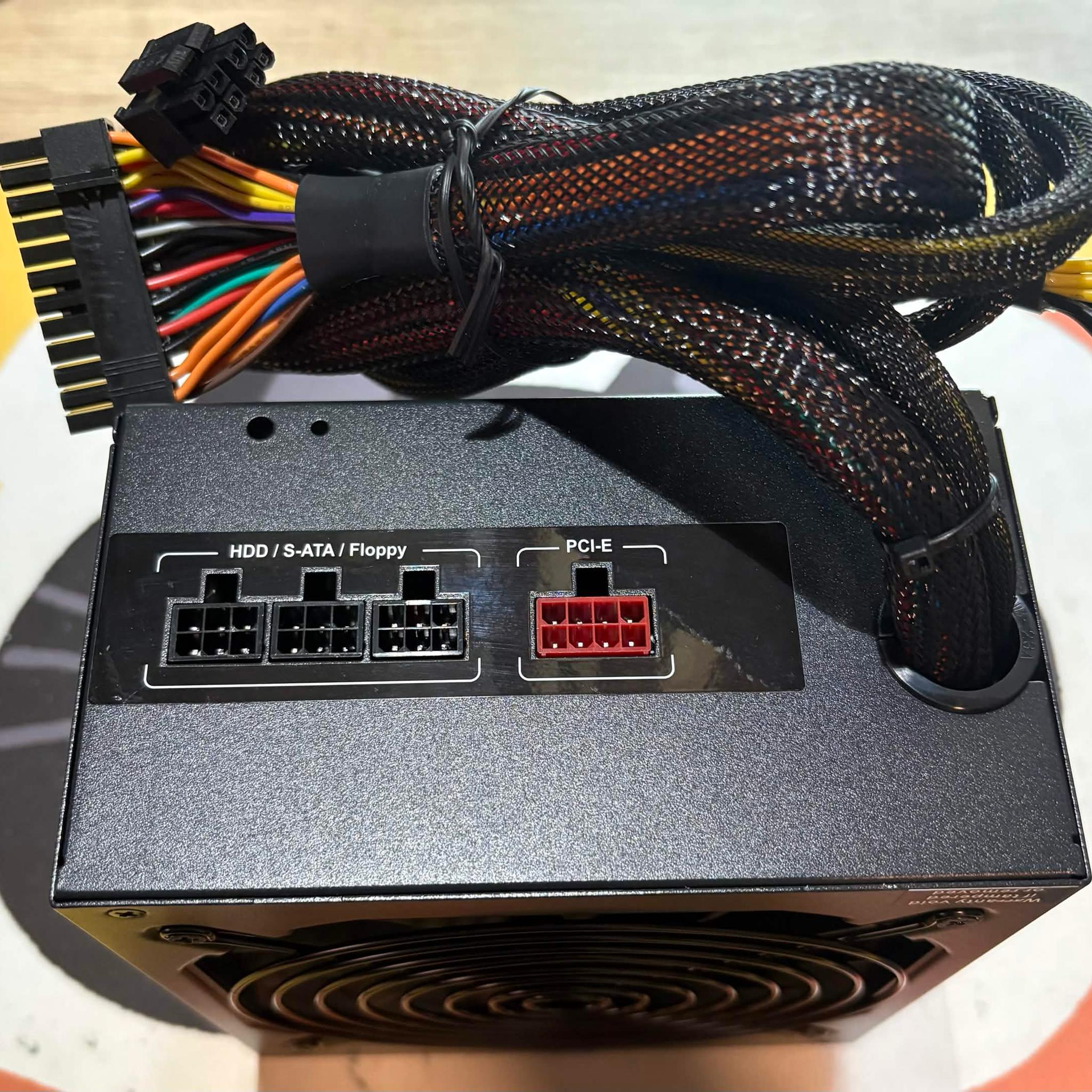 PowerSpec 750W 80+ Bronze PSU (Open Box, Complete)
