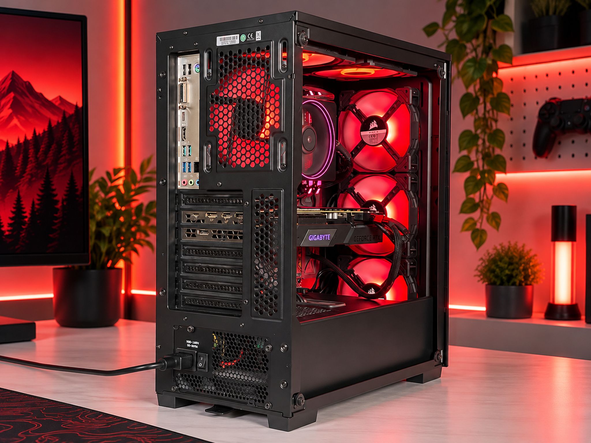 ❤️‍🔥SCARLET Gaming PC | RTX 2080 SUPER | Ryzen 7 3700x | 32GB RAM | 512GB SSD + 1TB HDD | FREE SHIP