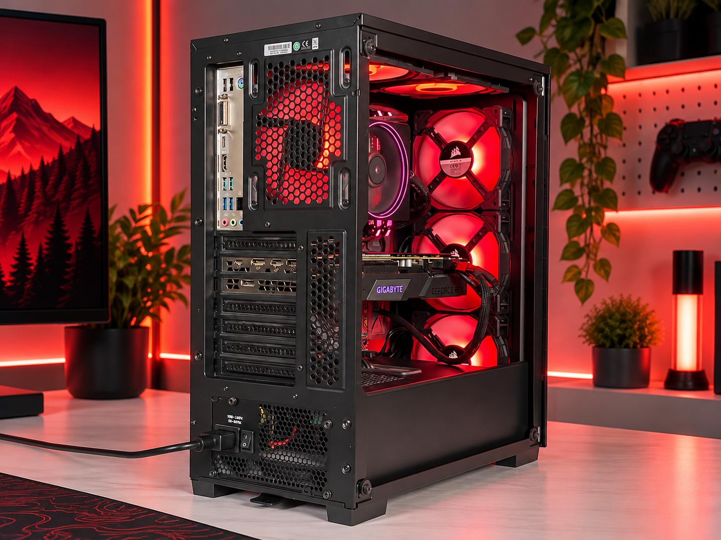 ❤️‍🔥SCARLET Gaming PC | RTX 2080 SUPER | Ryzen 7 3700x | 32GB RAM | 512GB SSD + 1TB HDD | FREE SHIP
