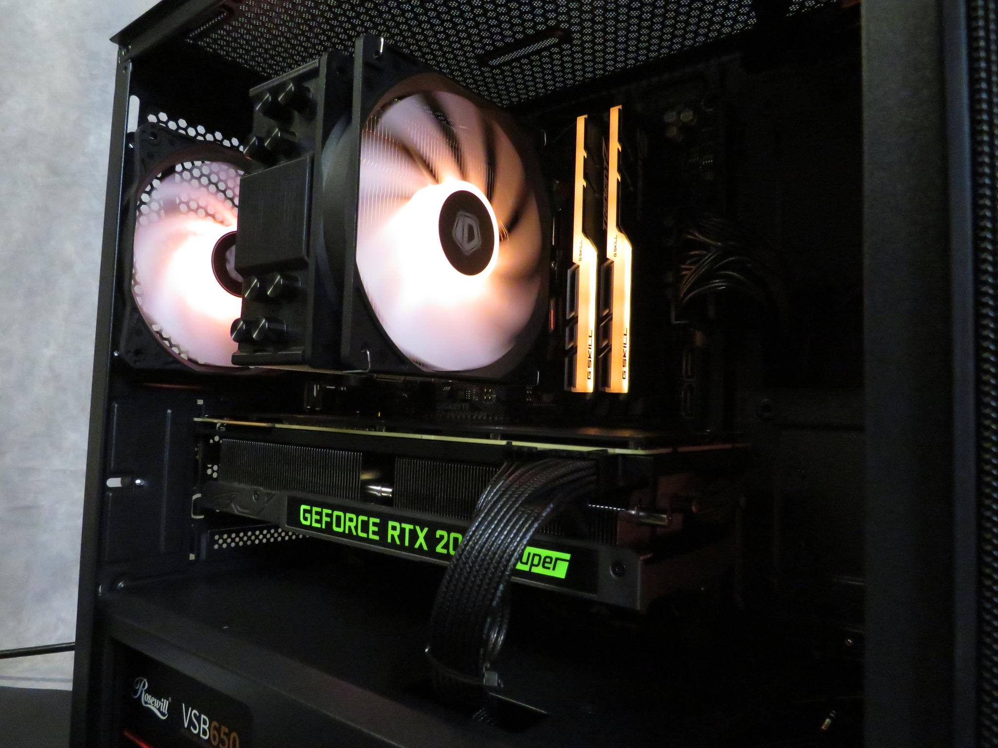 Good looking mid-range gamer: Ryzen 5 3600 + RTX 2070 Super + 16 GB DDR4 + 1 TB NVME