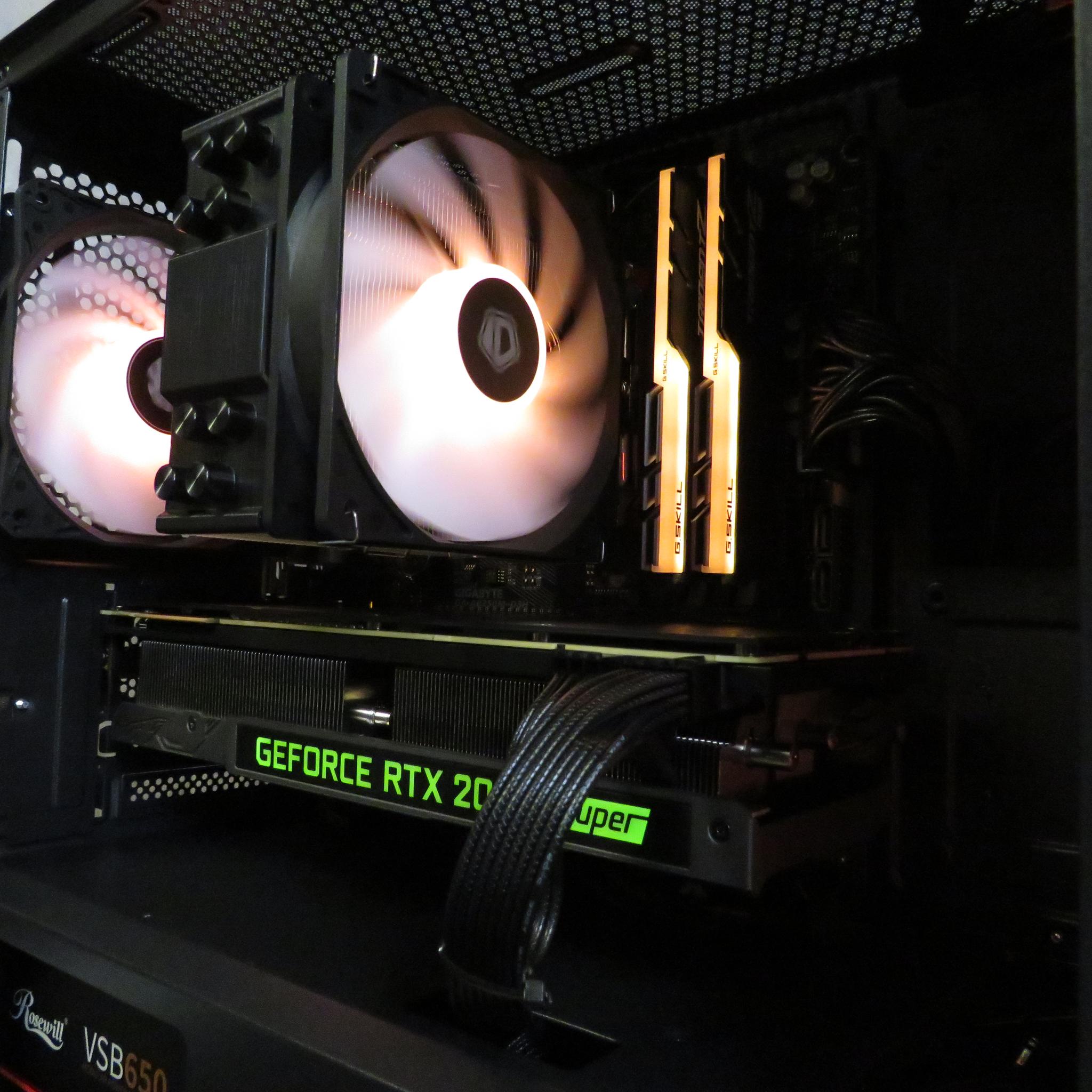 Good looking mid-range gamer: Ryzen 5 3600 + RTX 2070 Super + 16 GB DDR4 + 1 TB NVME
