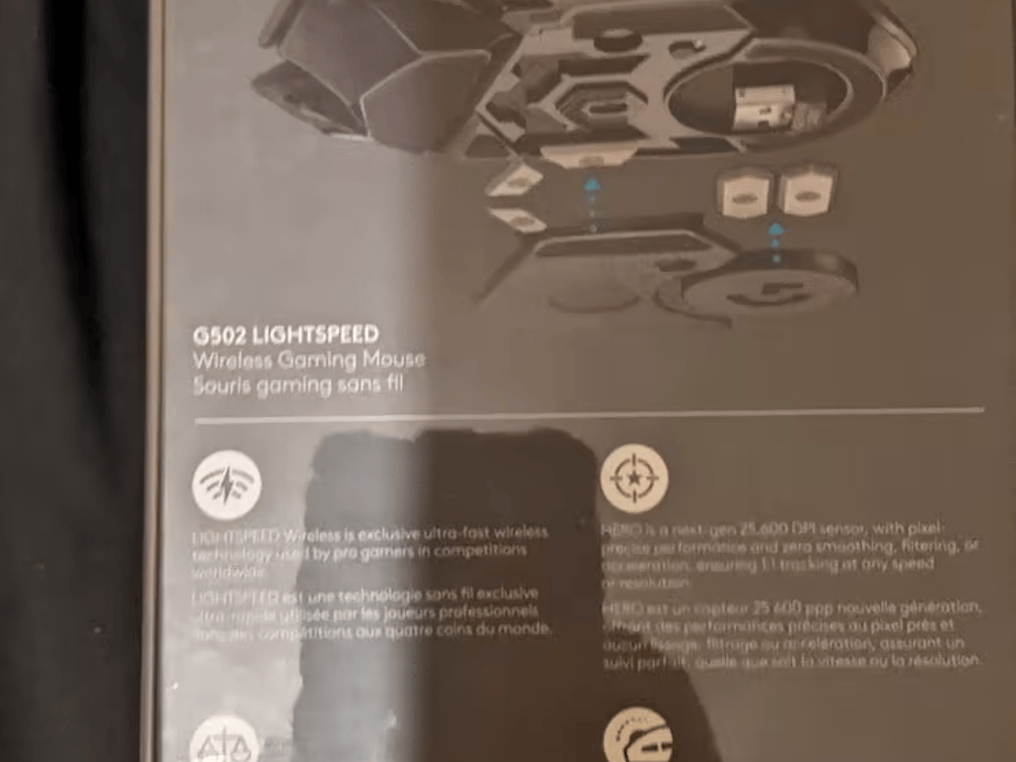 BNIB Logitech G502 Lightspeed Wireless Gaming Mouse