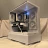 "Space Age" Intel I5 13600kf, RTX 4070, 32gb ddr5, Wifi 6E gaming pc-Team Blue/Green