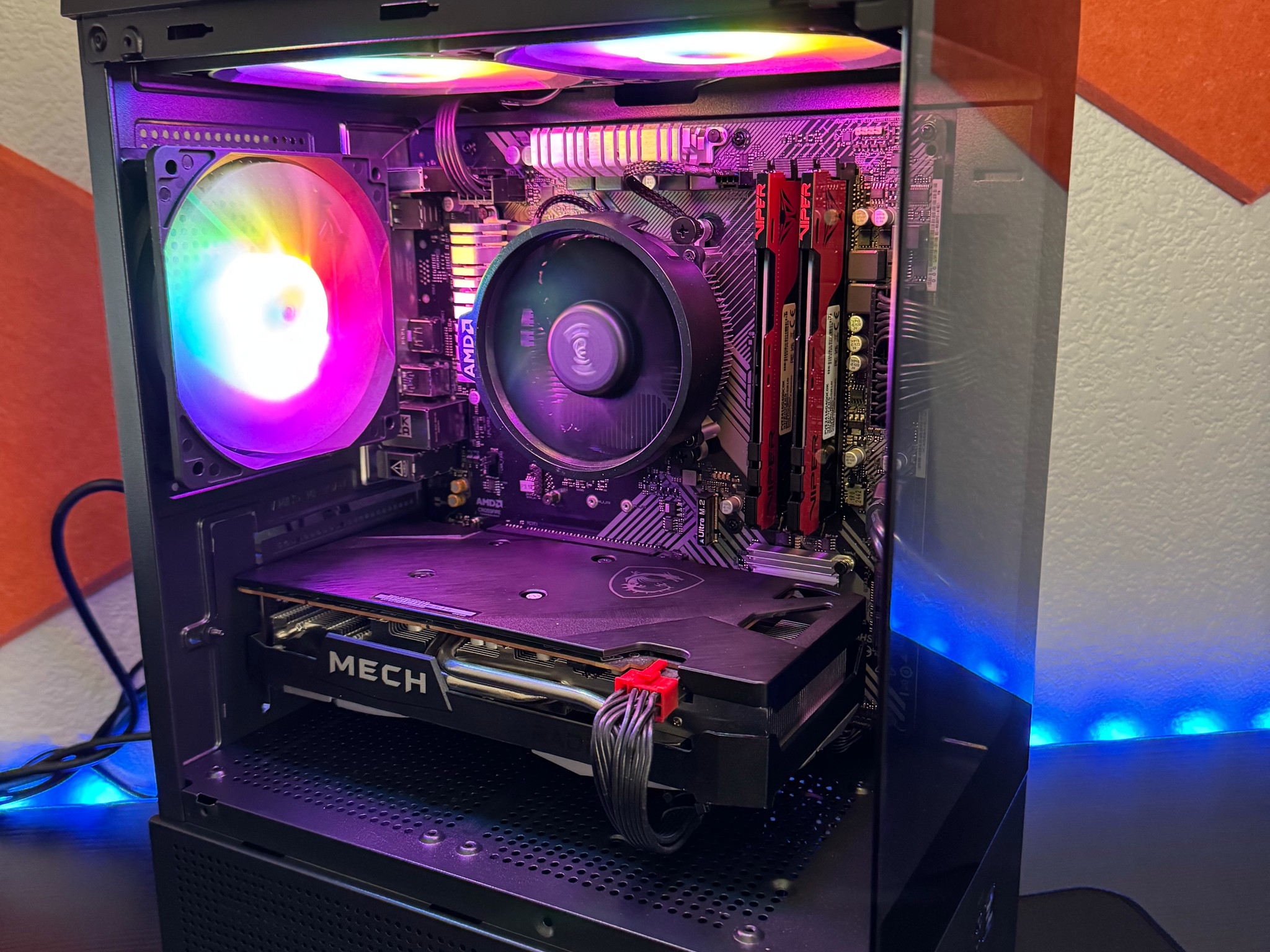 🔥 BUDGET 1080p GAMING BEAST — RYZEN 5 5500 + RX 6600 🔥