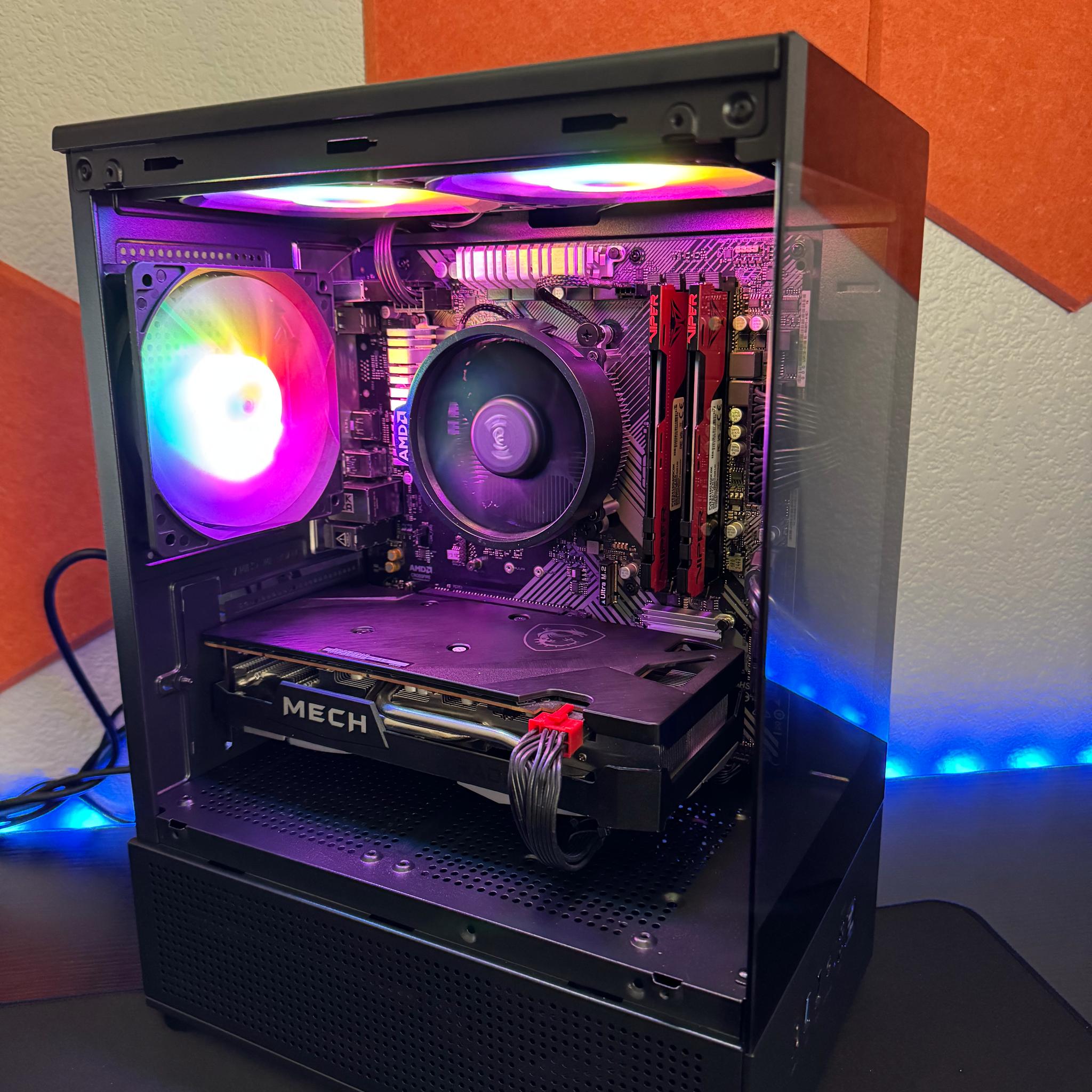 🔥 BUDGET 1080p GAMING BEAST — RYZEN 5 5500 + RX 6600 🔥