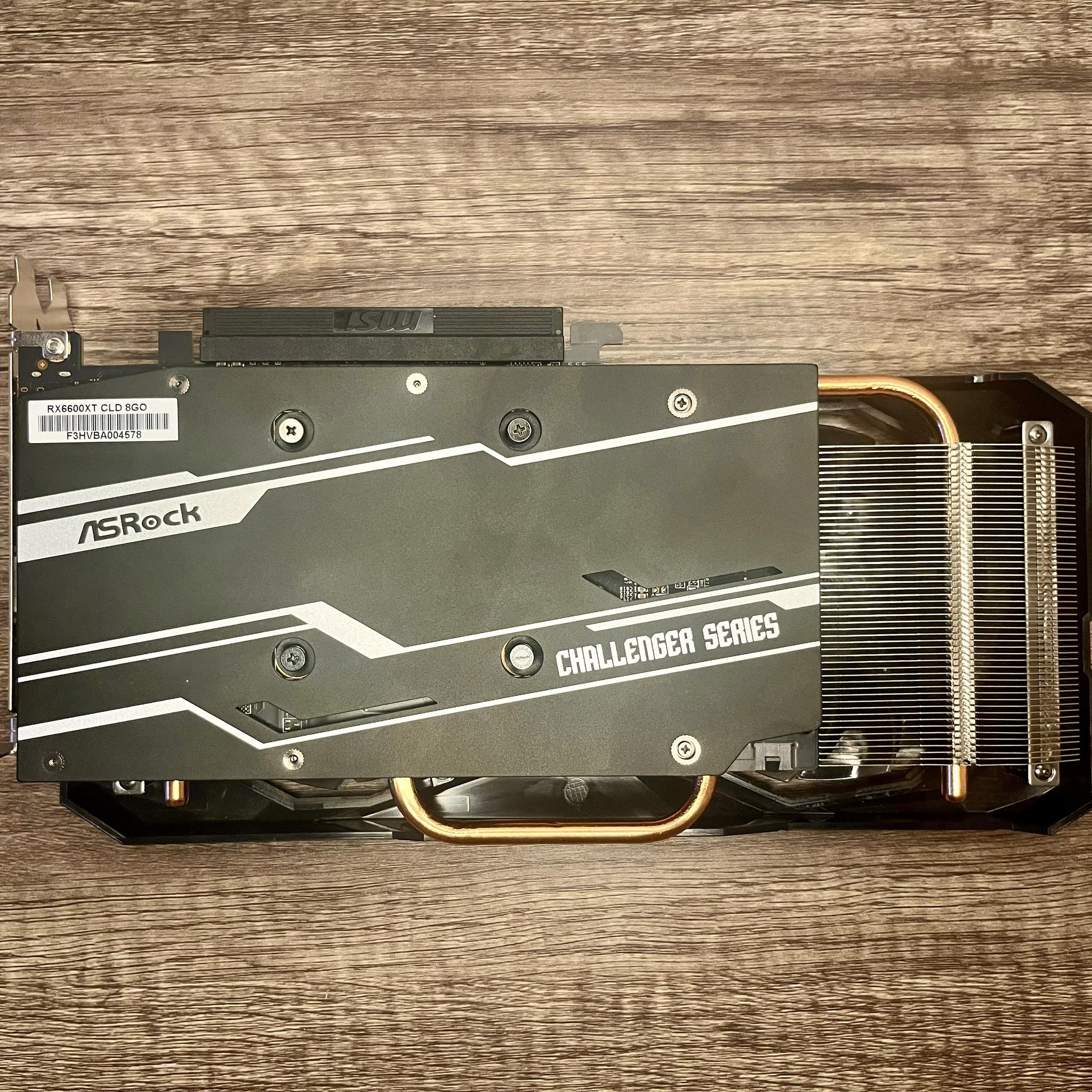 ASRock Challenger D OC Radeon RX 6600 XT