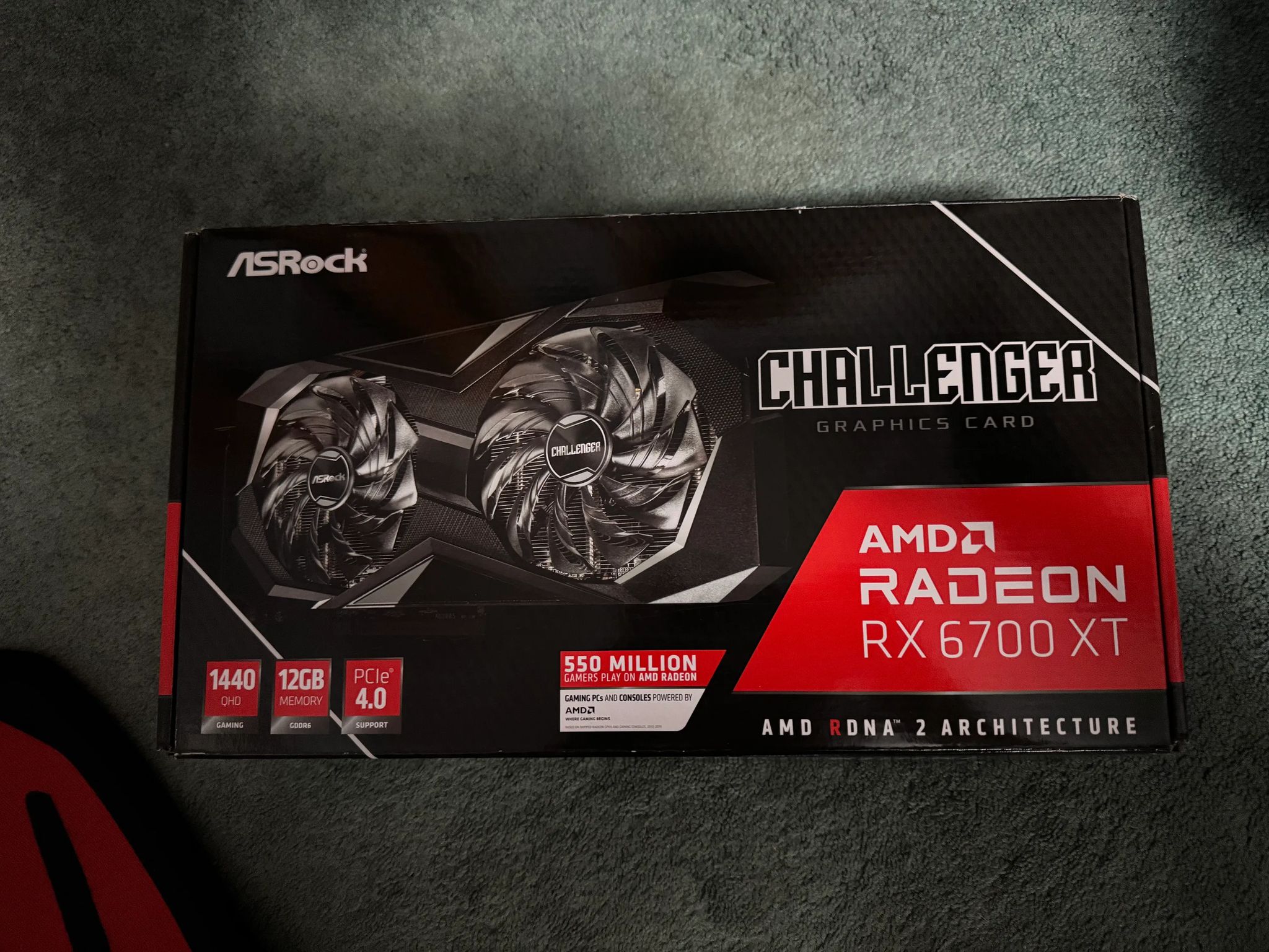 AsRock RX 6700 XT 12GB GPU - Used/Like New - Original Box/Amazing Condition