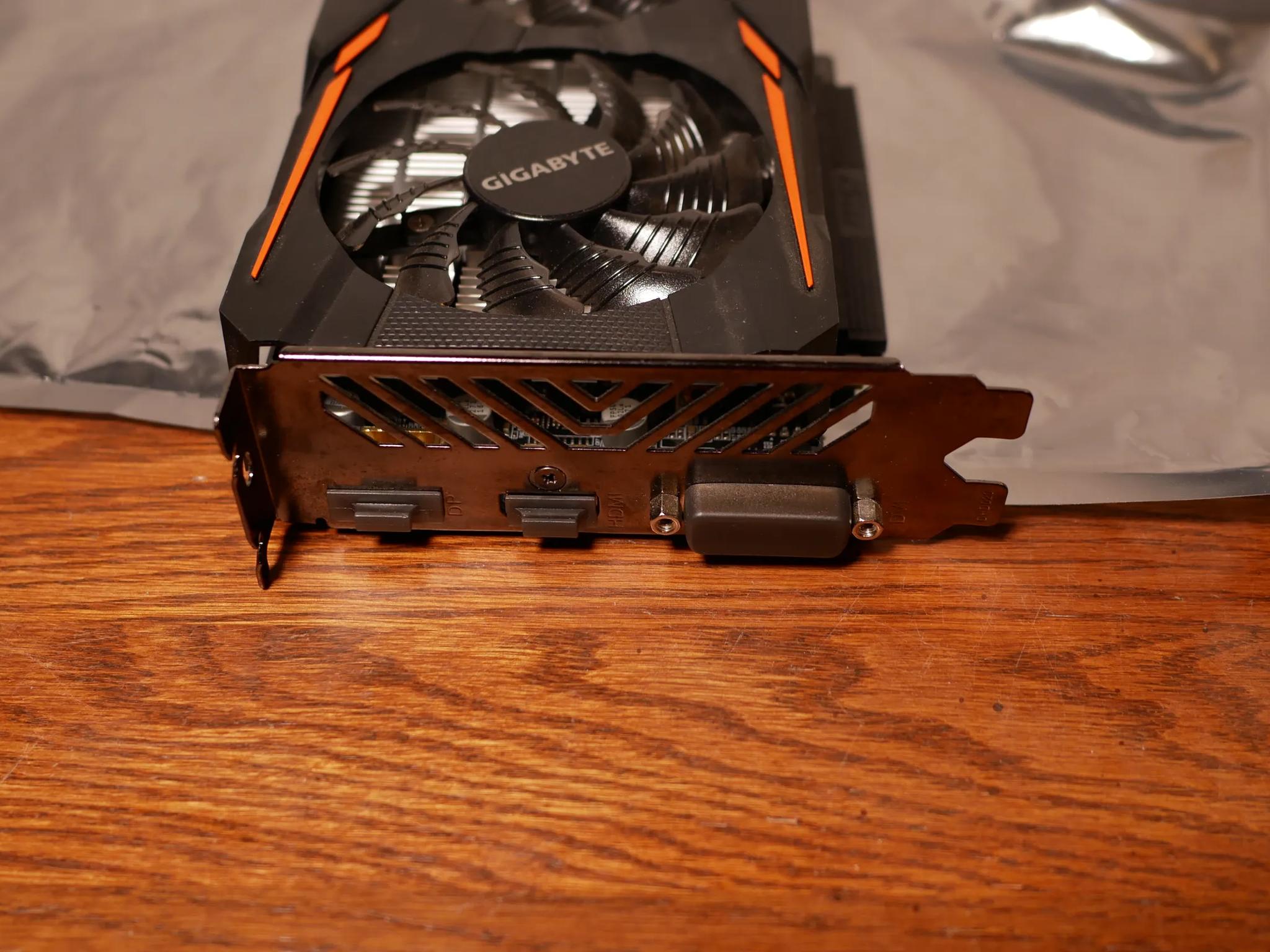 GIGABYTE GTX 1050 Ti OC 4GB GDDR5 Graphics Card (GV-N105TOC-4GD)