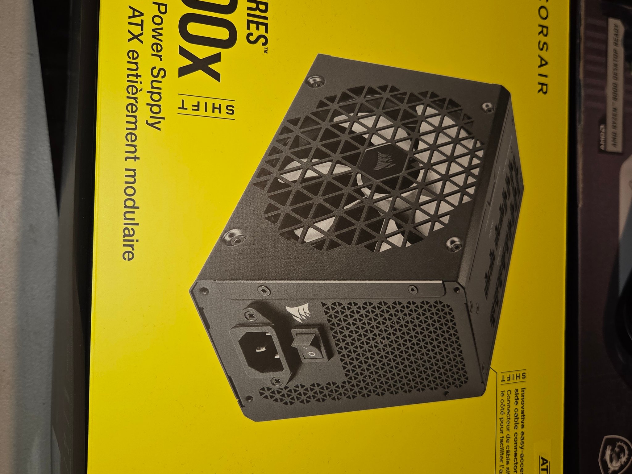 CORSAIR 1200W RMx Shift RM1200x Shift Fully Modular 80PLUS Gold ATX Power Supply