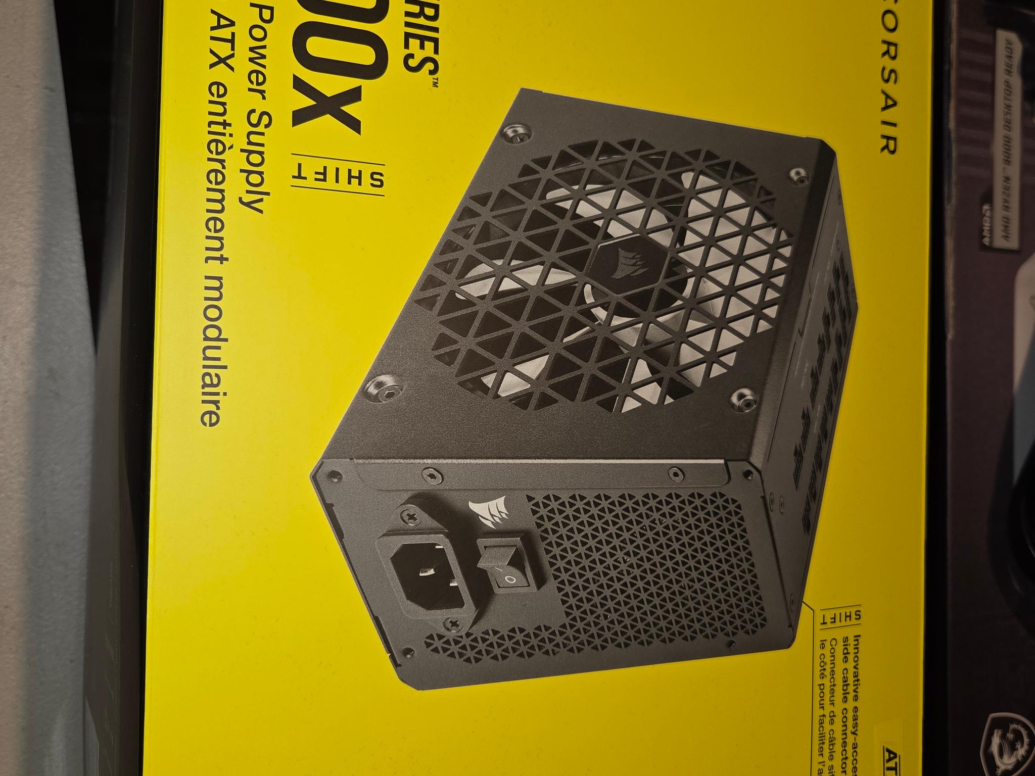 CORSAIR 1200W RMx Shift RM1200x Shift Fully Modular 80PLUS Gold ATX Power Supply