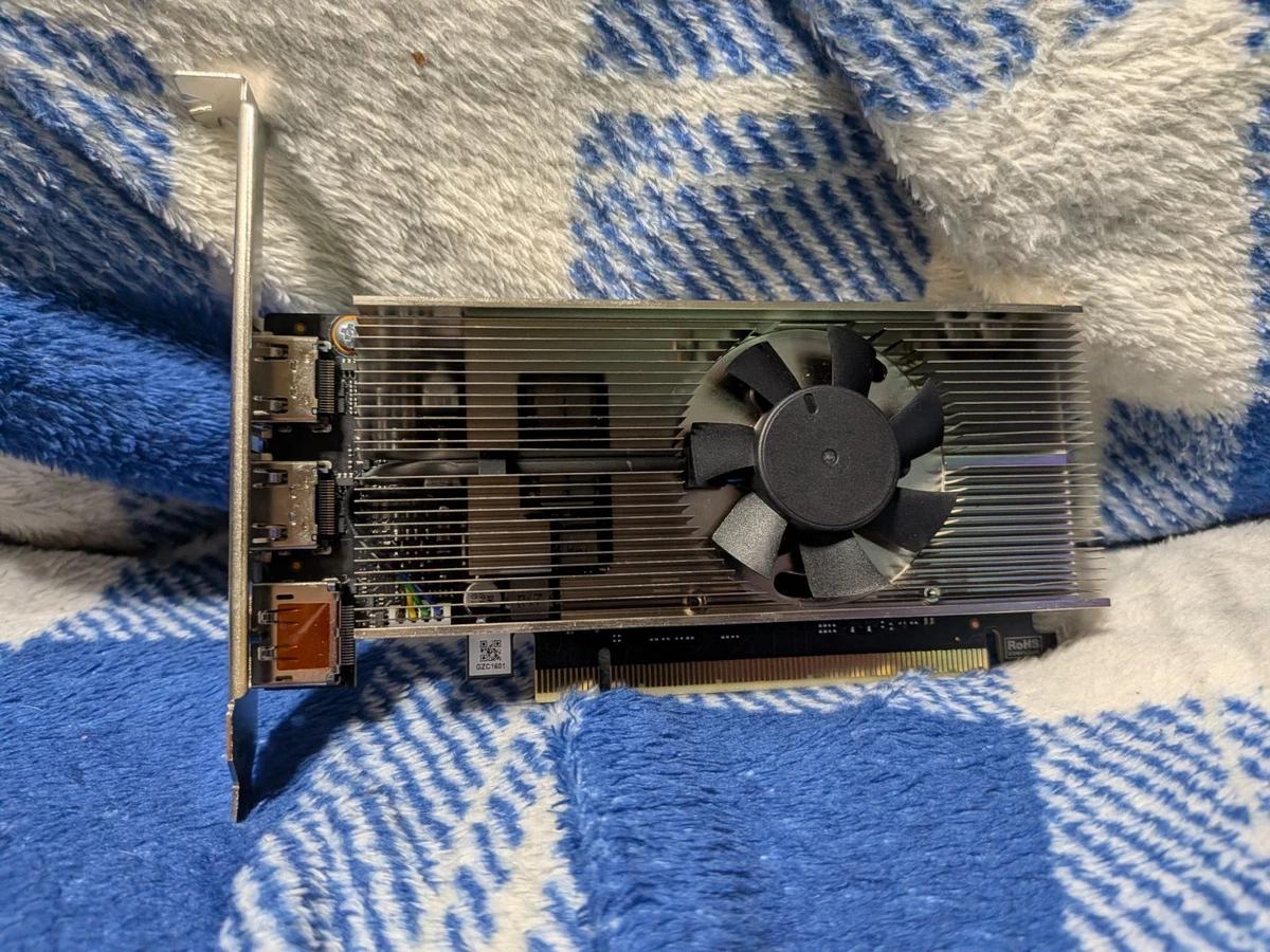 GUNNIR Intel ARC A380 Low Profile Single Slot 6 Gb Graphics Card