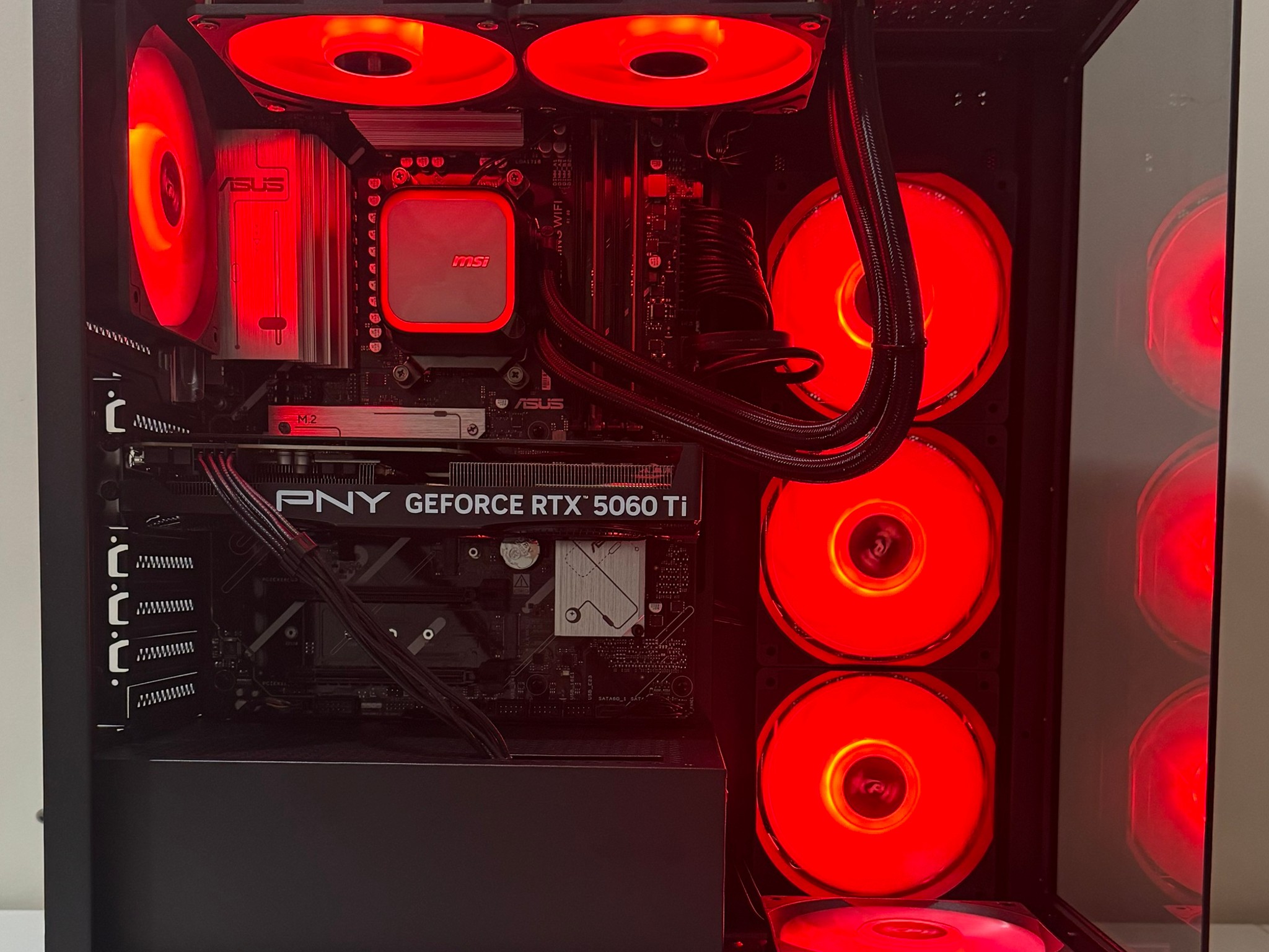 AMD X3D Ryzen 5 7500X3D 32GB DDR5 RAM GeForce RTX 5060 Ti 1TB Gen5 NVMe SSD Corsair 850W Gaming PC