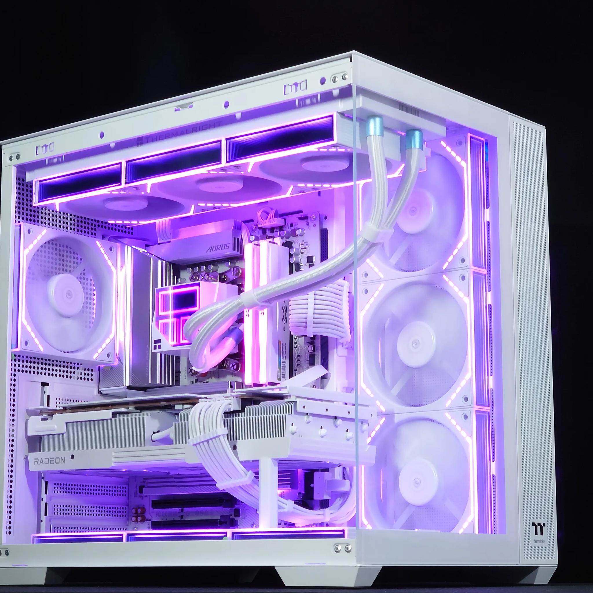 🤍🐻‍❄️Extreme Gaming PC❄️ AMD RX 7900 XT 20GB❄️AMD Ryzen 7 8700F❄️ 32GB DDR5 Ram❄️2TB NVME SSD