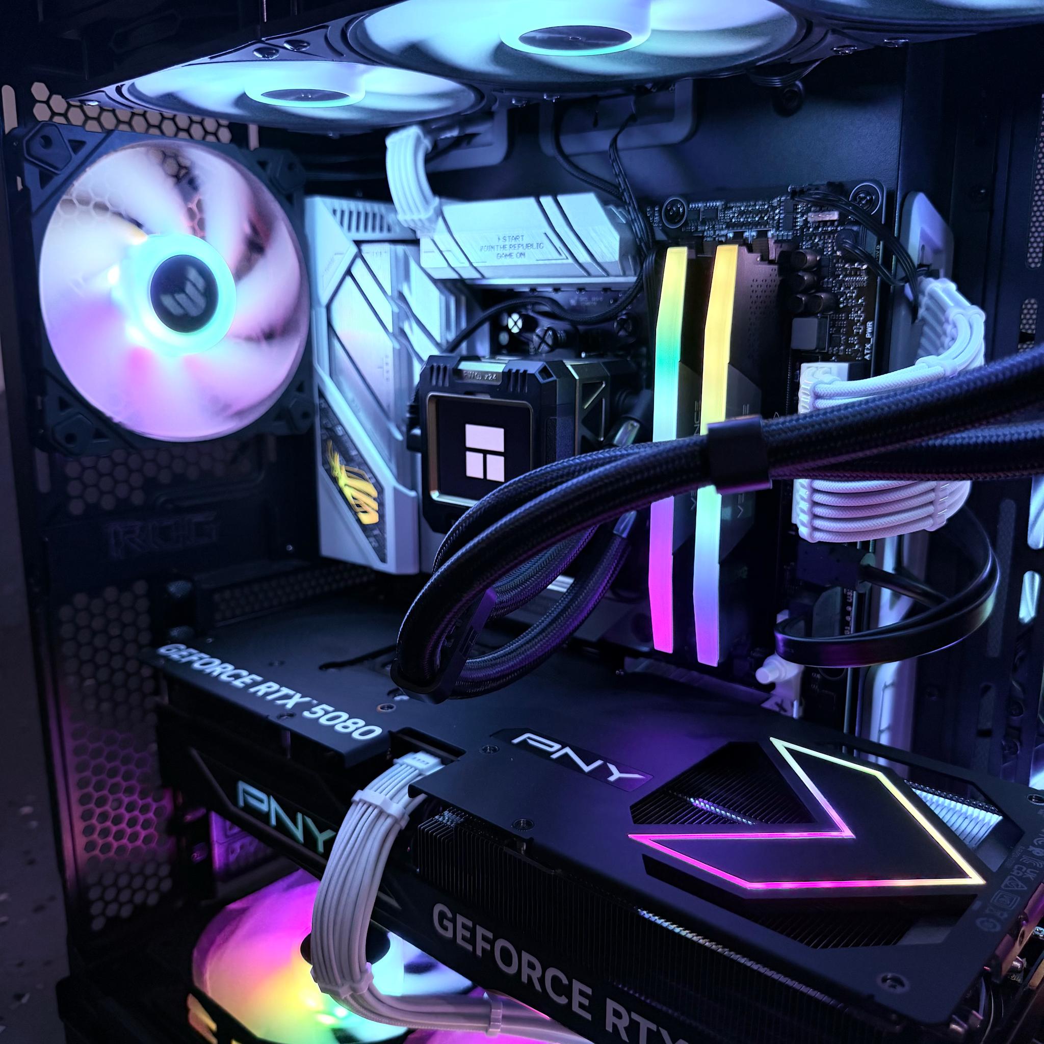 🌈"Prism Apex"🌈| 4k Gaming | RTX 5080 16GB | Ryzen 7 7800X3d | 32B DDR5 Ram | 2TB Storage