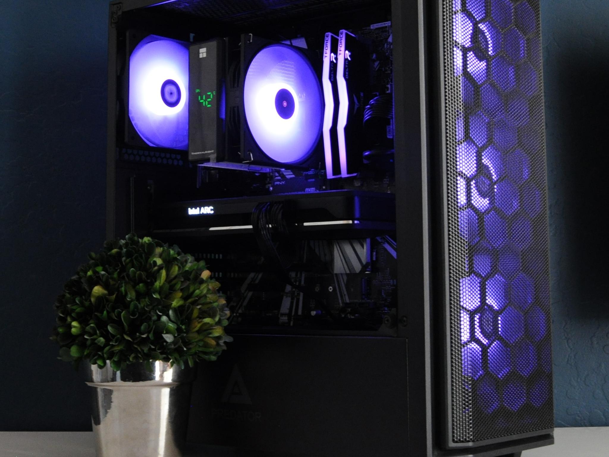 ALL INTEL GAMING PC | WIN 11 READY | ARC A750 | I5 9400F | 16GB RAM | 1TB SSD | ARGB | 1080P/1440P