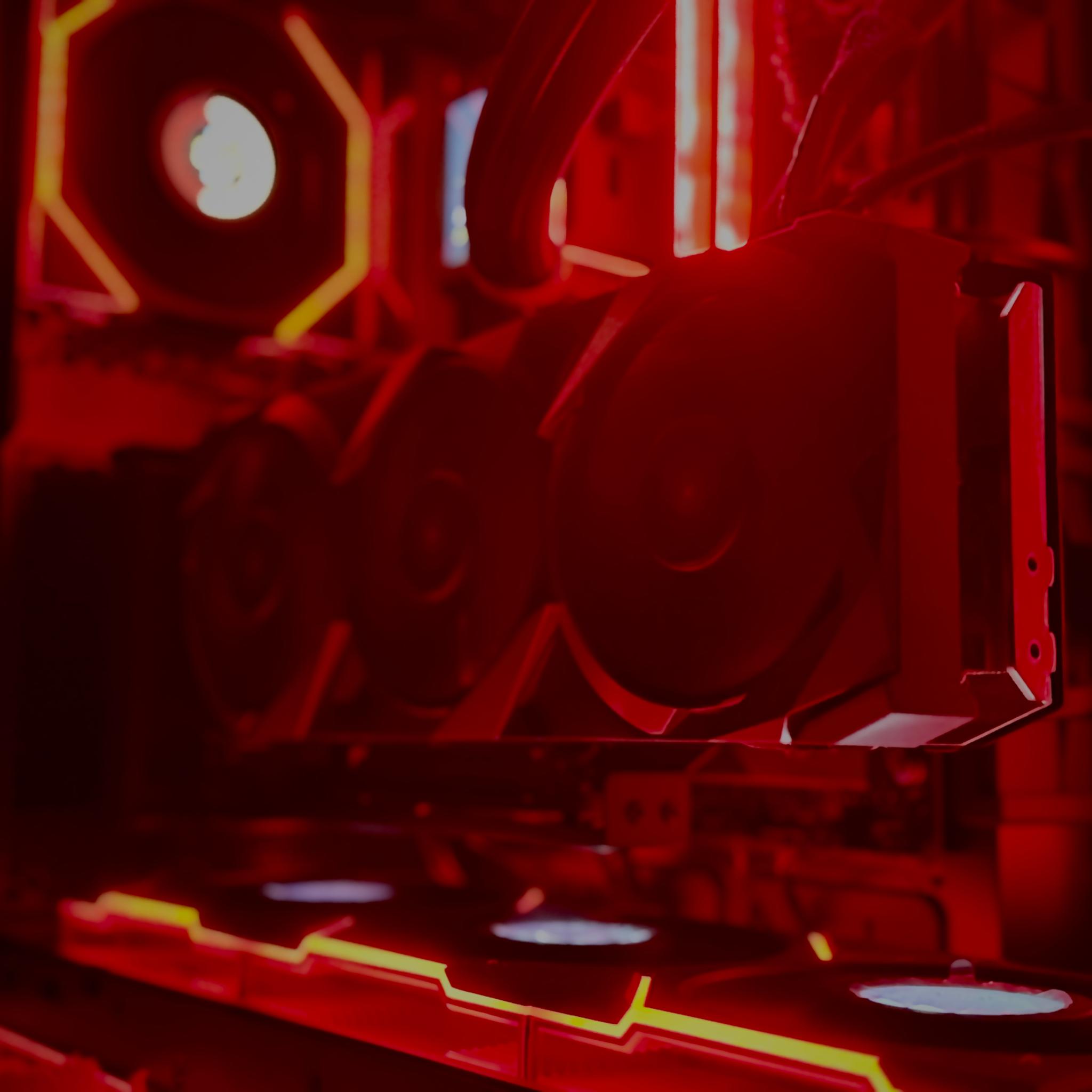 4K Gaming PC - Red Scarlet 🔥| Ryzen 7 9800X3D & RTX 3090 OC | 32GB DDR5 | 4TB NVMe SSD | VR Ready